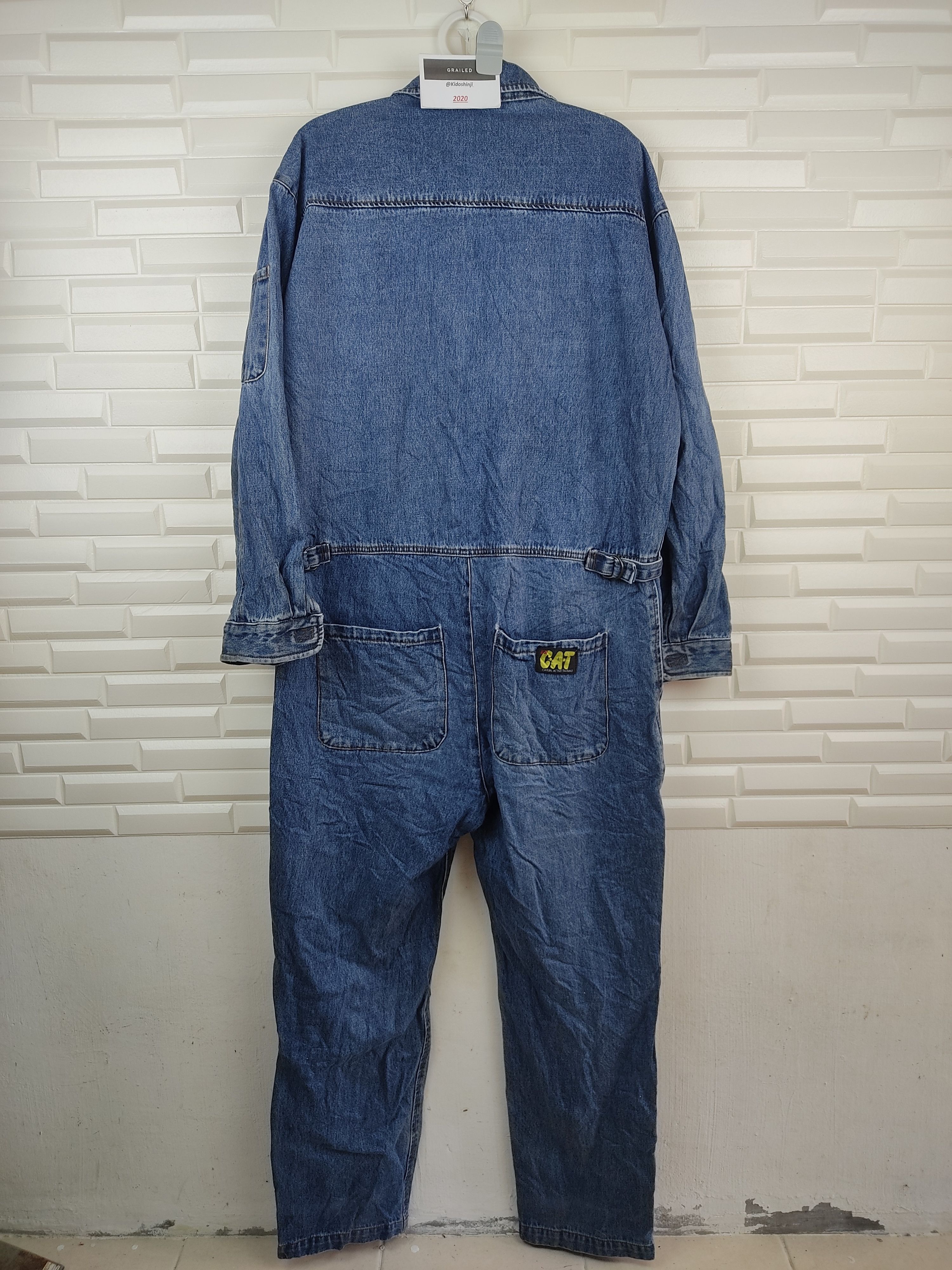 Japanese Brand C.A.T Overalls Texas Chainsaw Size US 41 - 2 Thumbnail