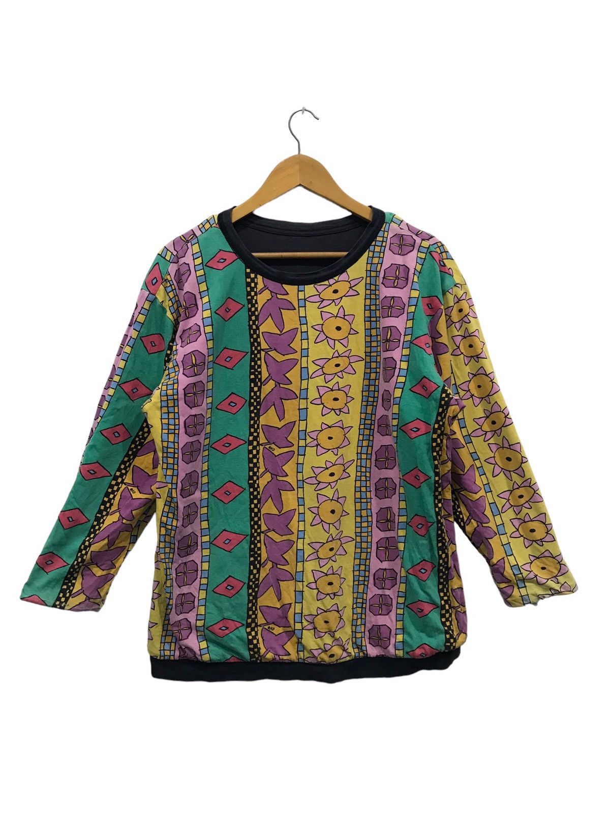 Vintage Ken Done Reversible Pullover.. S50