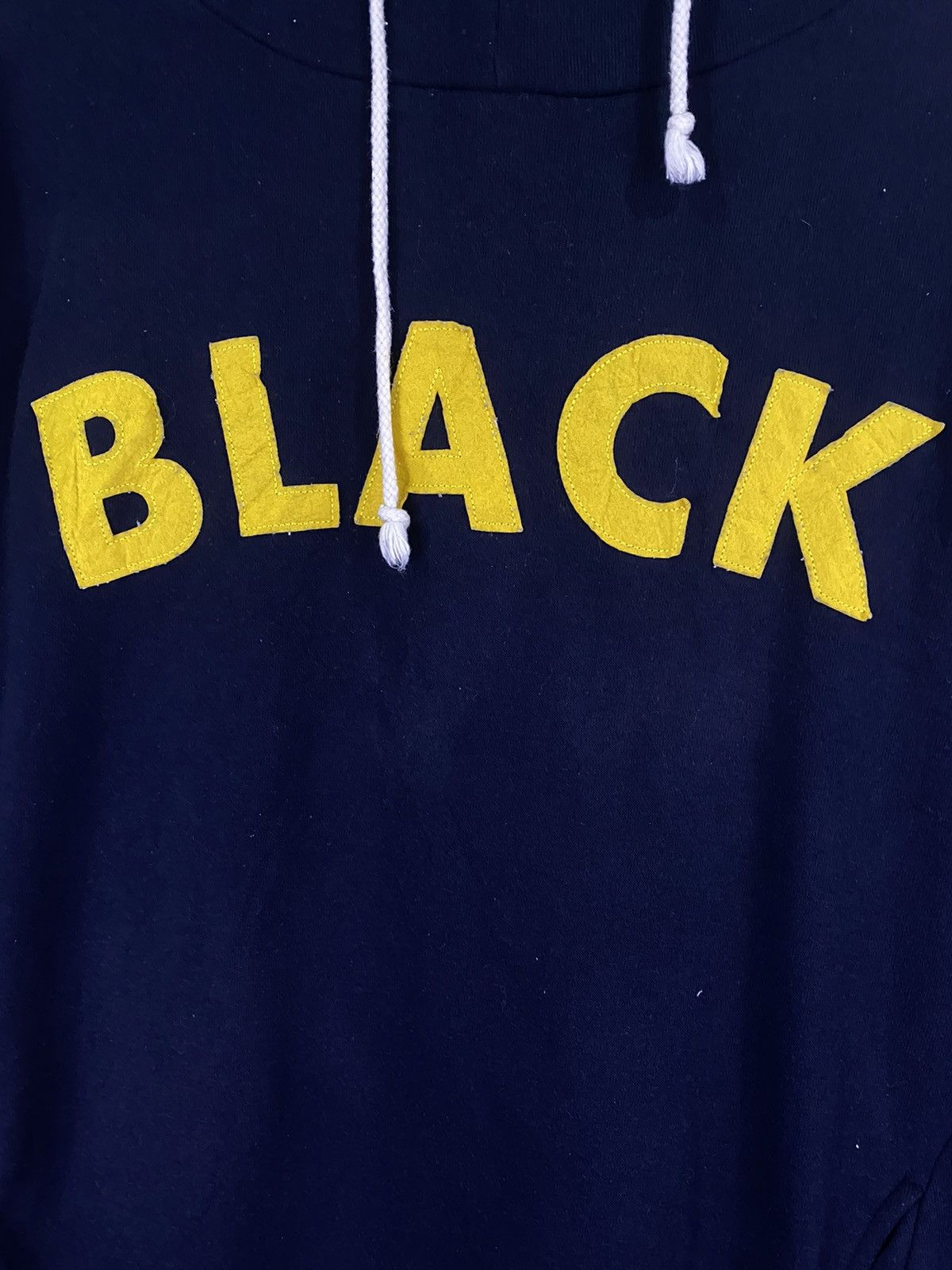 Japanese Brand × Vintage STEAL 🔥 Vintage Black Spellout Hoodie Style Sweatshirt Size US M / EU 48-50 / 2 - 6 Thumbnail