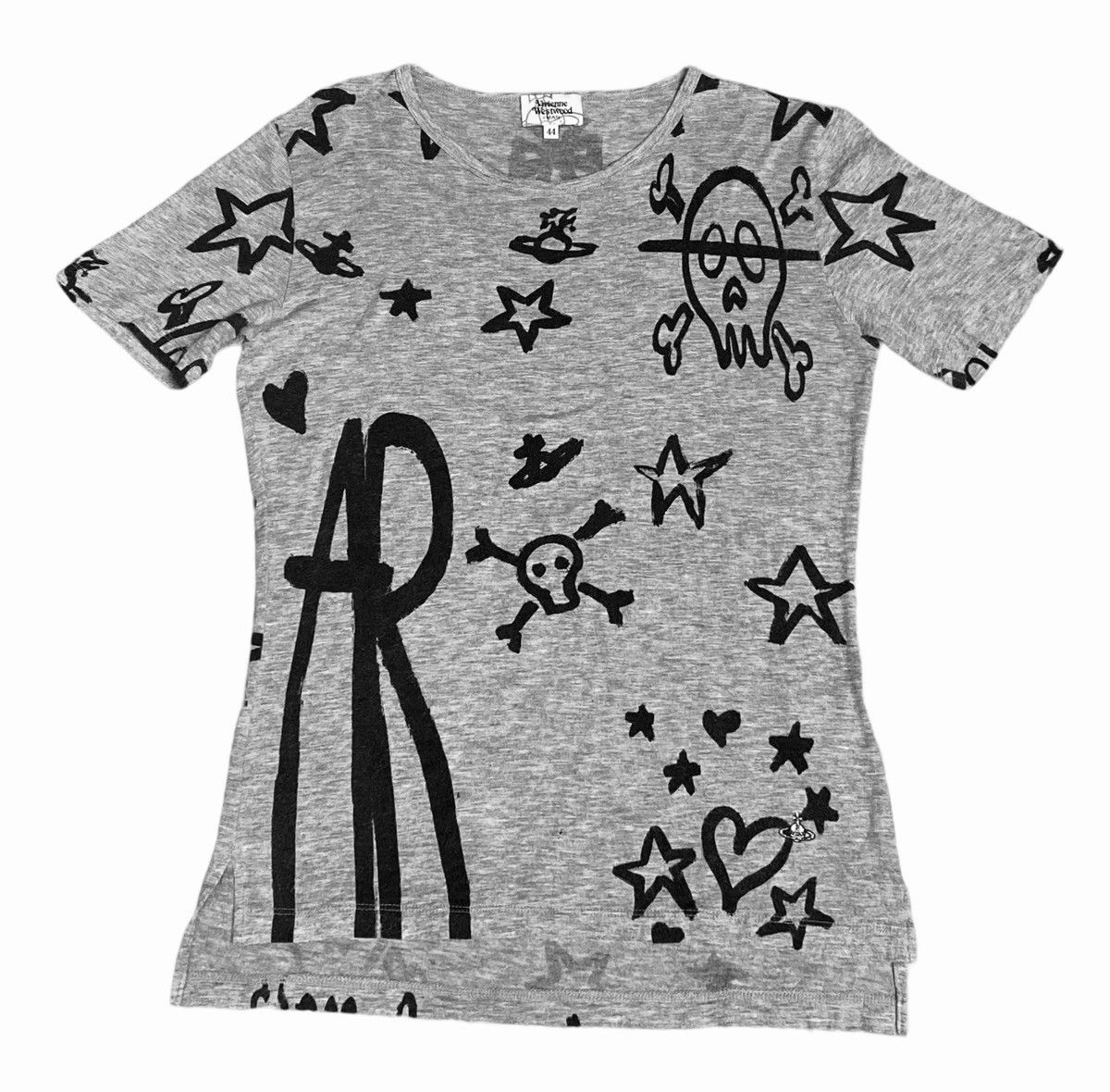 Vivienne Westwood Rare Design Vintage Brand Vivienne Westwood T-shirt 1990s Size US S / EU 44-46 / 1 - 1 Thumbnail