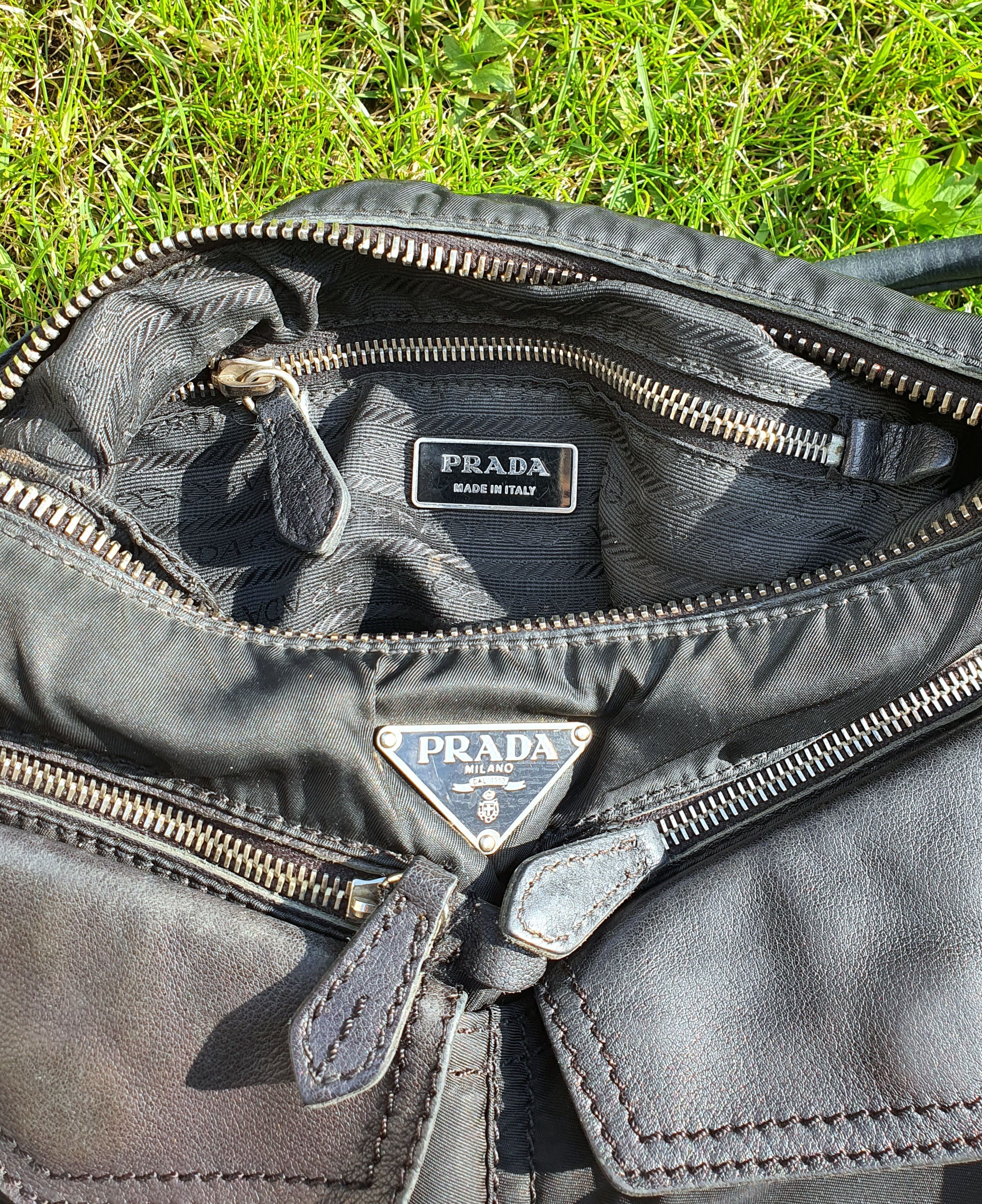 Prada Prada Vintage Nylon/Leather bag Size ONE SIZE - 4 Thumbnail