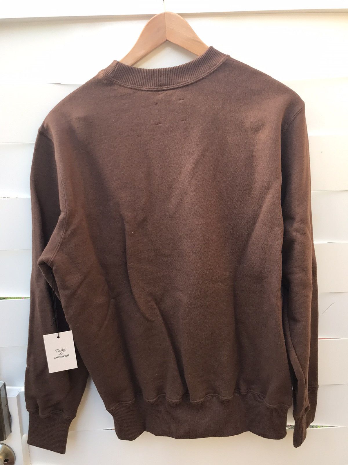 Aime Leon Dore × Drake's ALD / Drake's Utility Pocket Sweatshirt Size US M / EU 48-50 / 2 - 8 Thumbnail