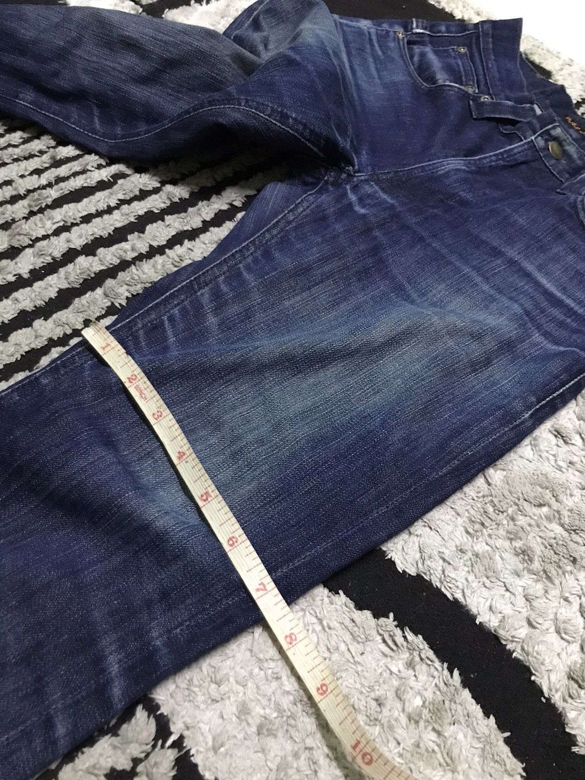 Nudie Jeans Nudie dark blue jeans Size US 28 / EU 44 - 9 Thumbnail