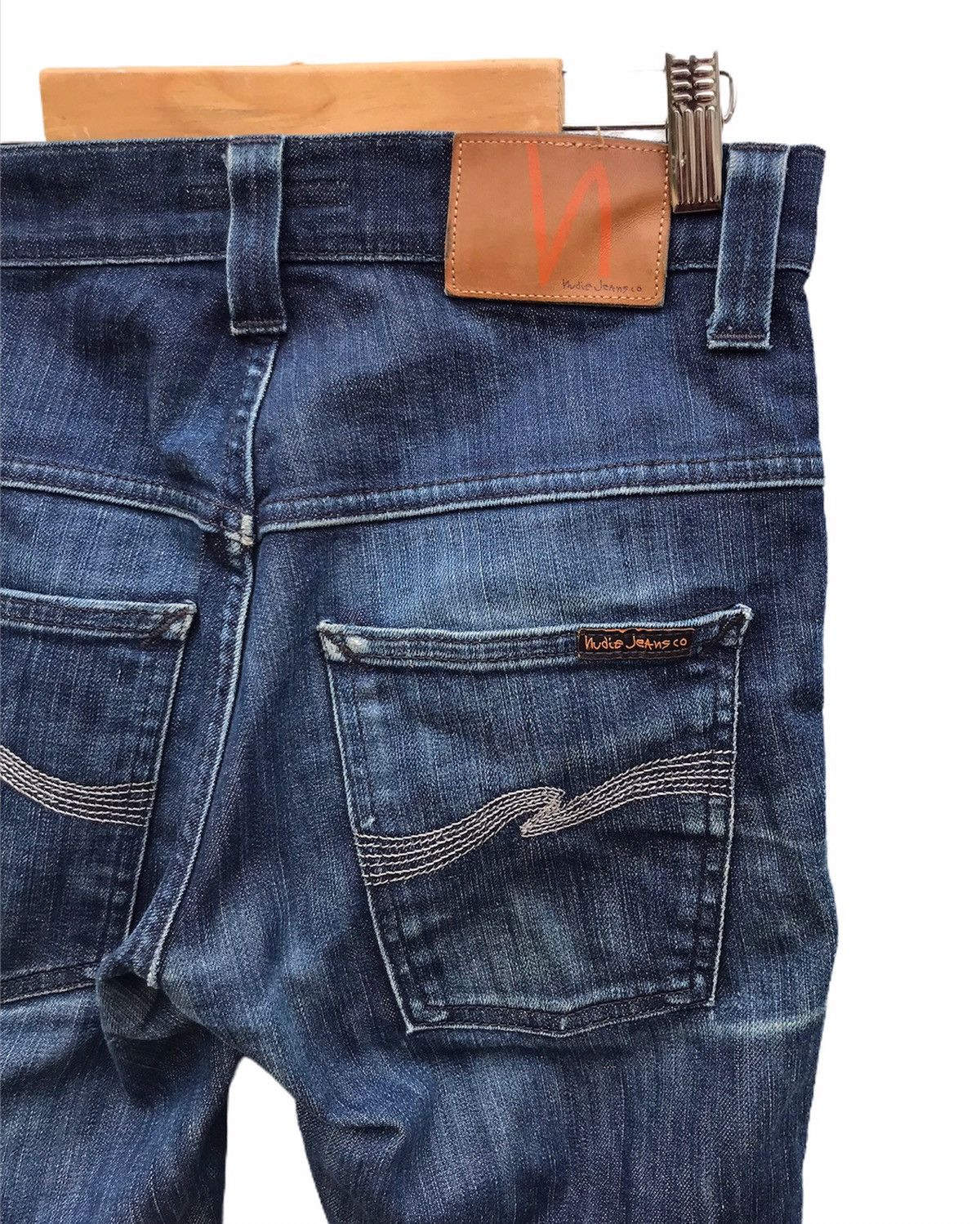Nudie Jeans Nudie dark blue jeans Size US 28 / EU 44 - 2 Thumbnail