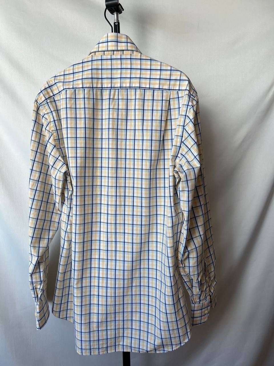 Balmain Balmain Paris Cowboy Checked Cotton Button Down Shirt Size US M / EU 48-50 / 2 - 6 Thumbnail