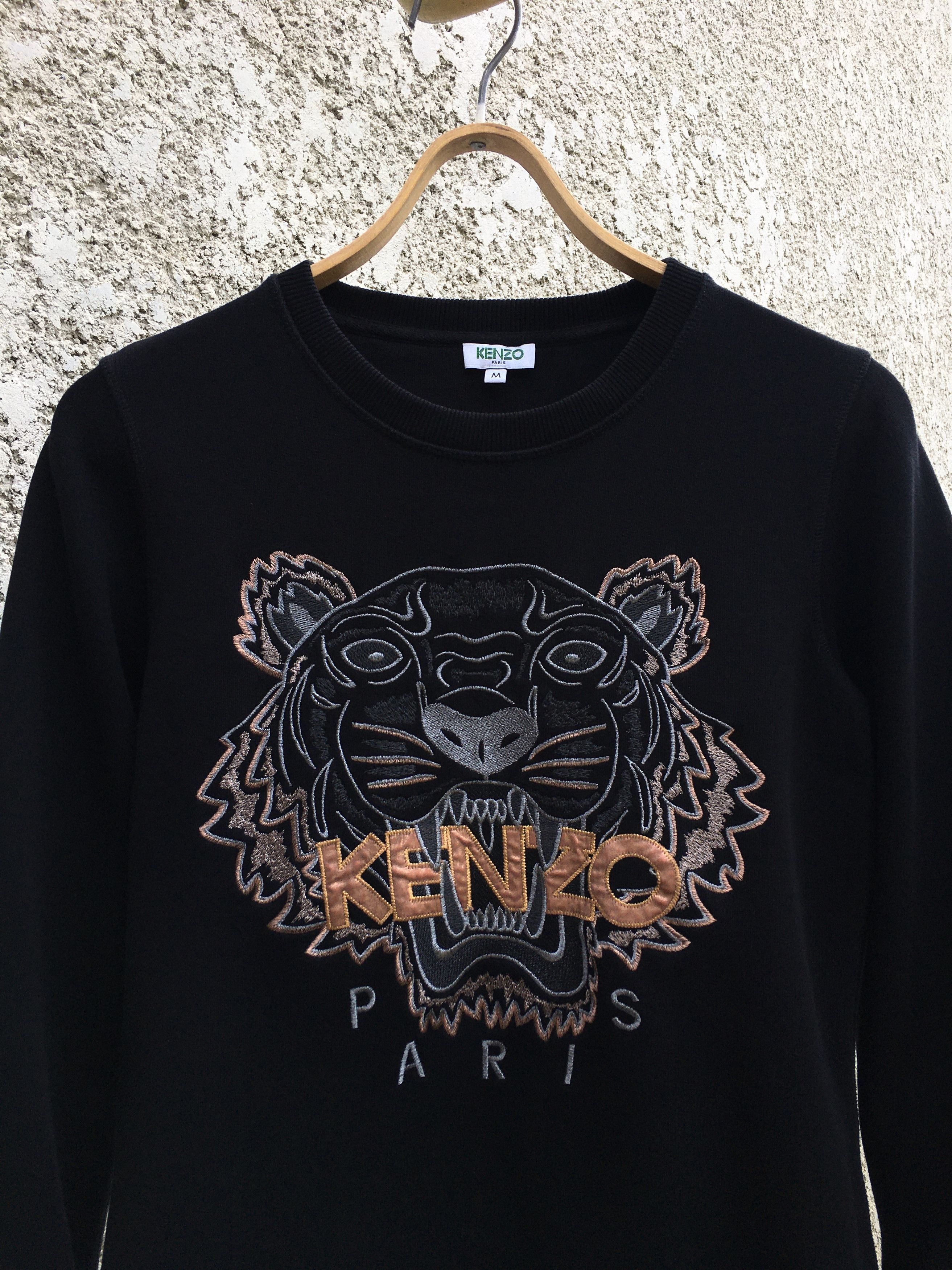 Kenzo Kenzo Paris Womens Big Tiger Logo Sweatshirt Size M Size M / US 6-8 / IT 42-44 - 3 Thumbnail
