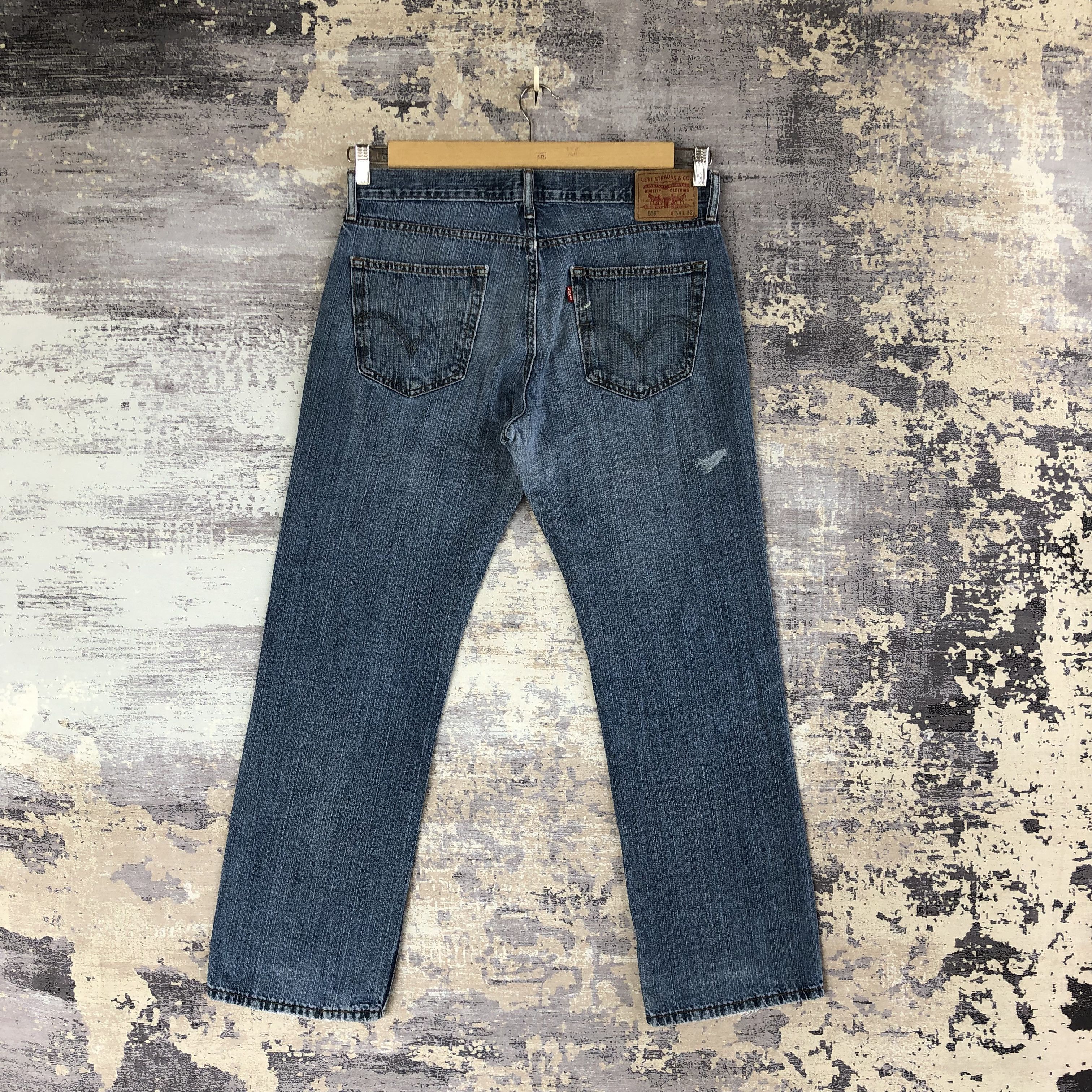 Vintage Distress Levi's Jeans Levis Ripped Light Wash Denim