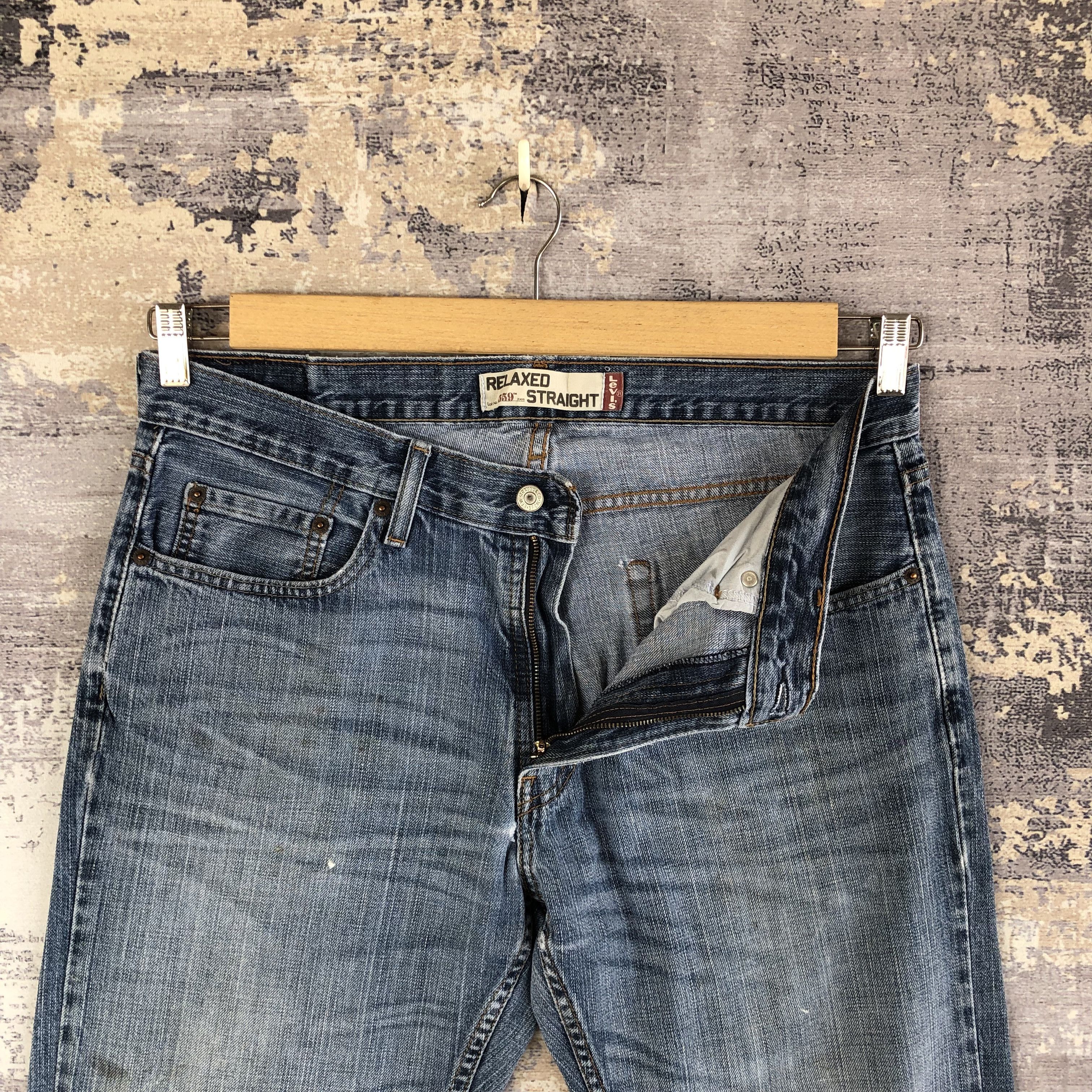 Vintage Distress Levi's Jeans Levis Ripped Light Wash Denim