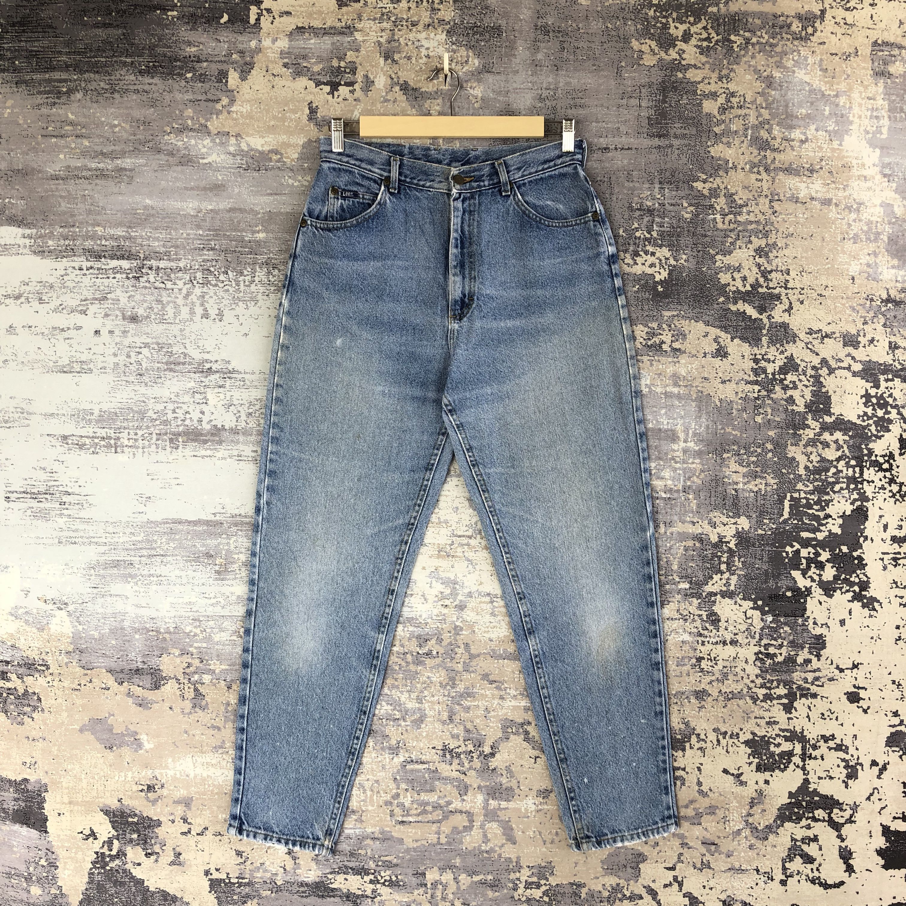 Lee Vintage 90s Lee Baggy Jeans Lee Sanforized Light Wash Denim Size US 30 / EU 46 - 1 Thumbnail