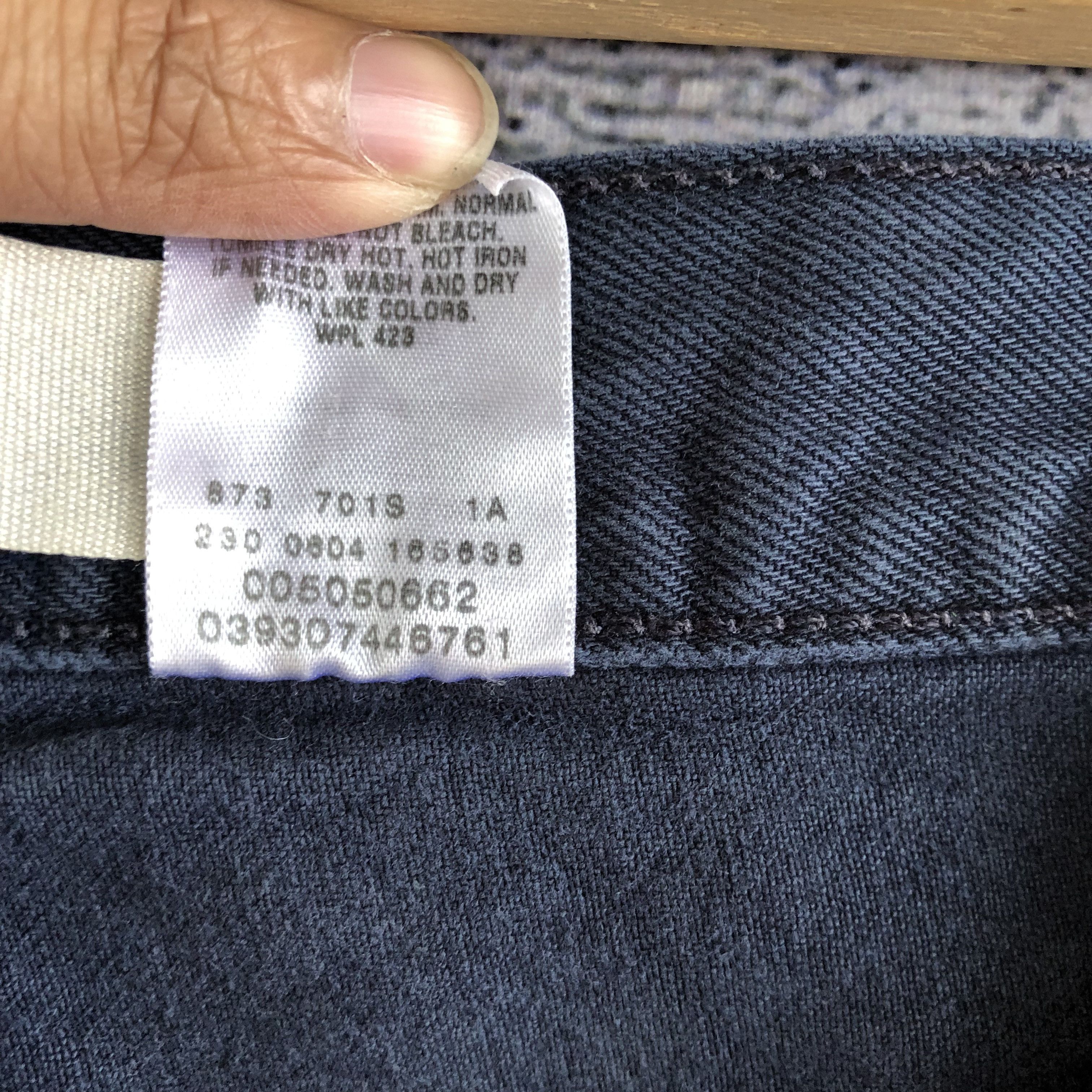 Levi's × Vintage Vintage Levi's 505 Super Black Denim Levis Jeans Pants Size 28" / US 6 / IT 42 - 10 Thumbnail