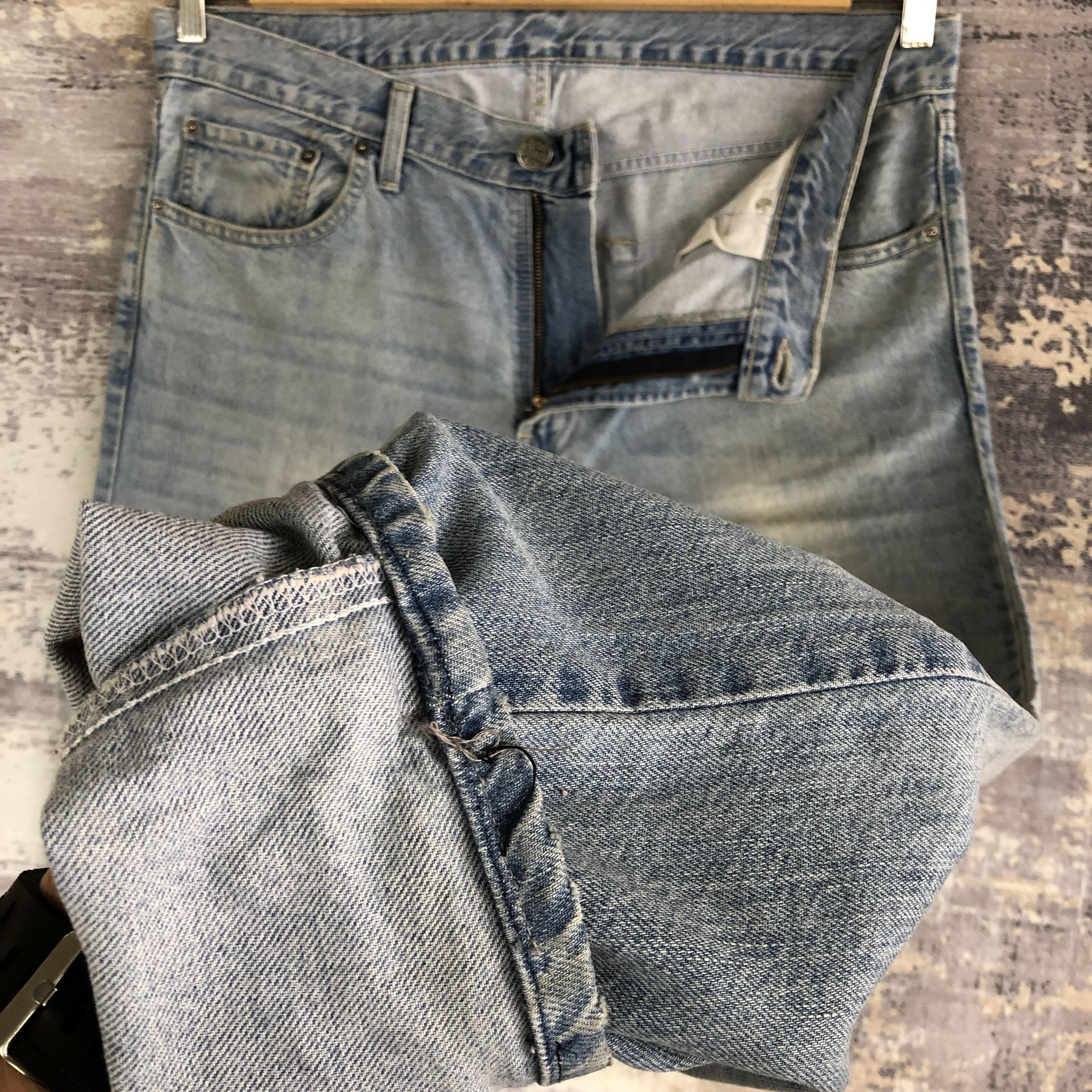 Levi's Vintage Levi's Sun Faded Blue Jeans Levis Light Wash Denim Size US 36 / EU 52 - 8 Thumbnail