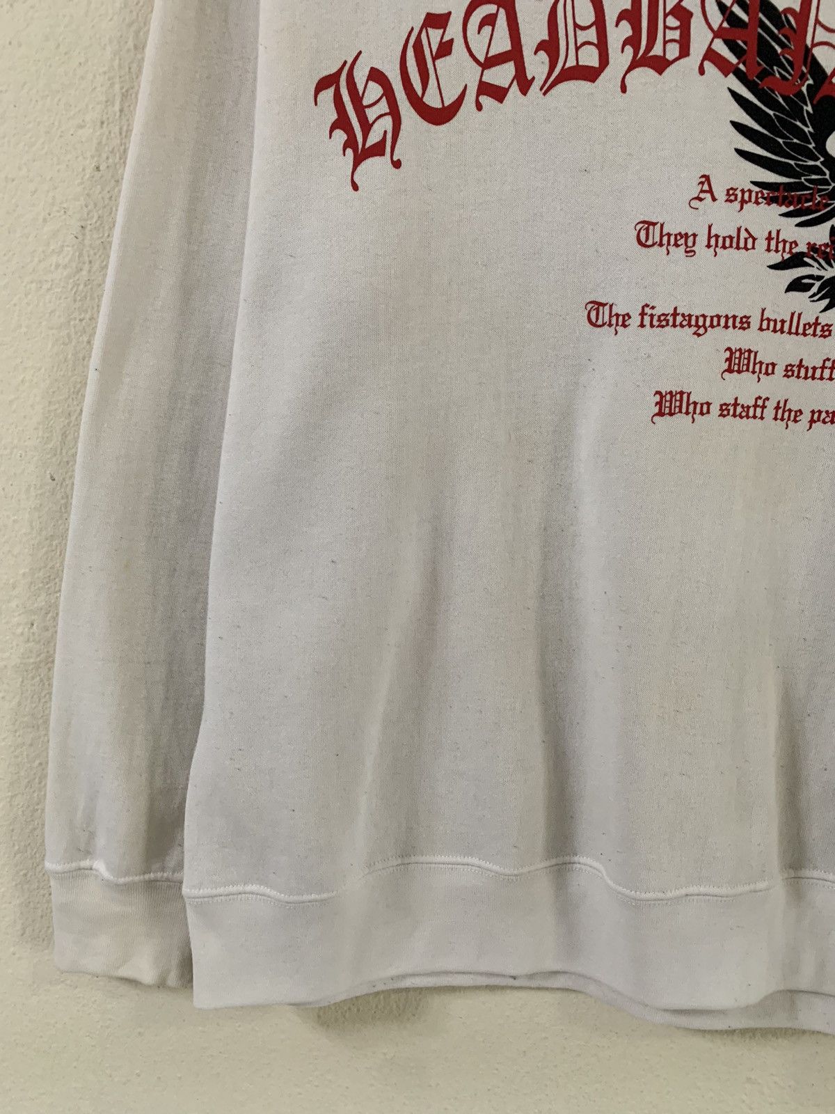 Japanese Brand Craps Head Banger Hawk Sweatshirt Size US L / EU 52-54 / 3 - 8 Thumbnail