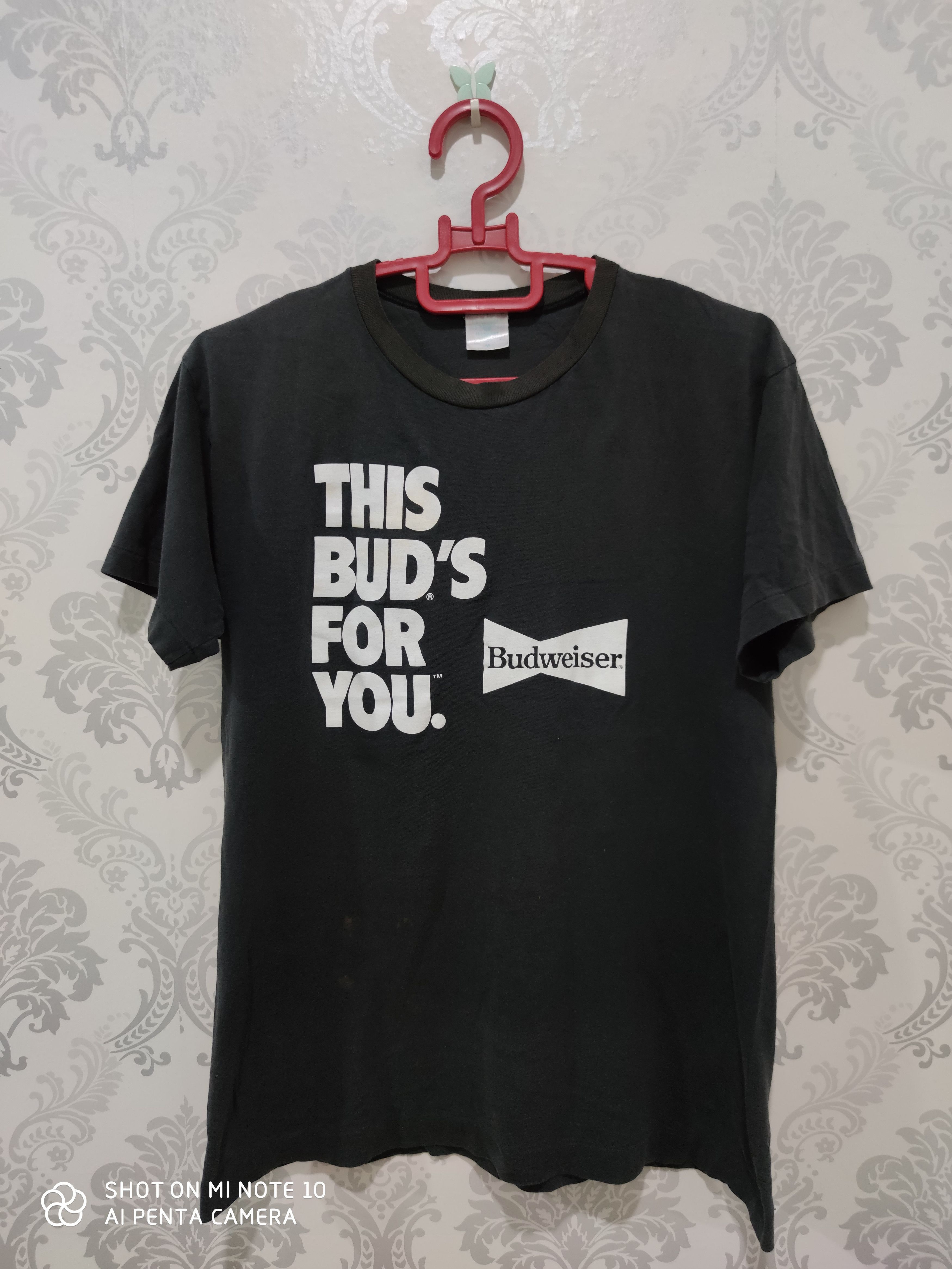 Budweiser × Vintage Vintage Budweiser Single Stitch Shirt Size US M / EU 48-50 / 2 - 1 Thumbnail
