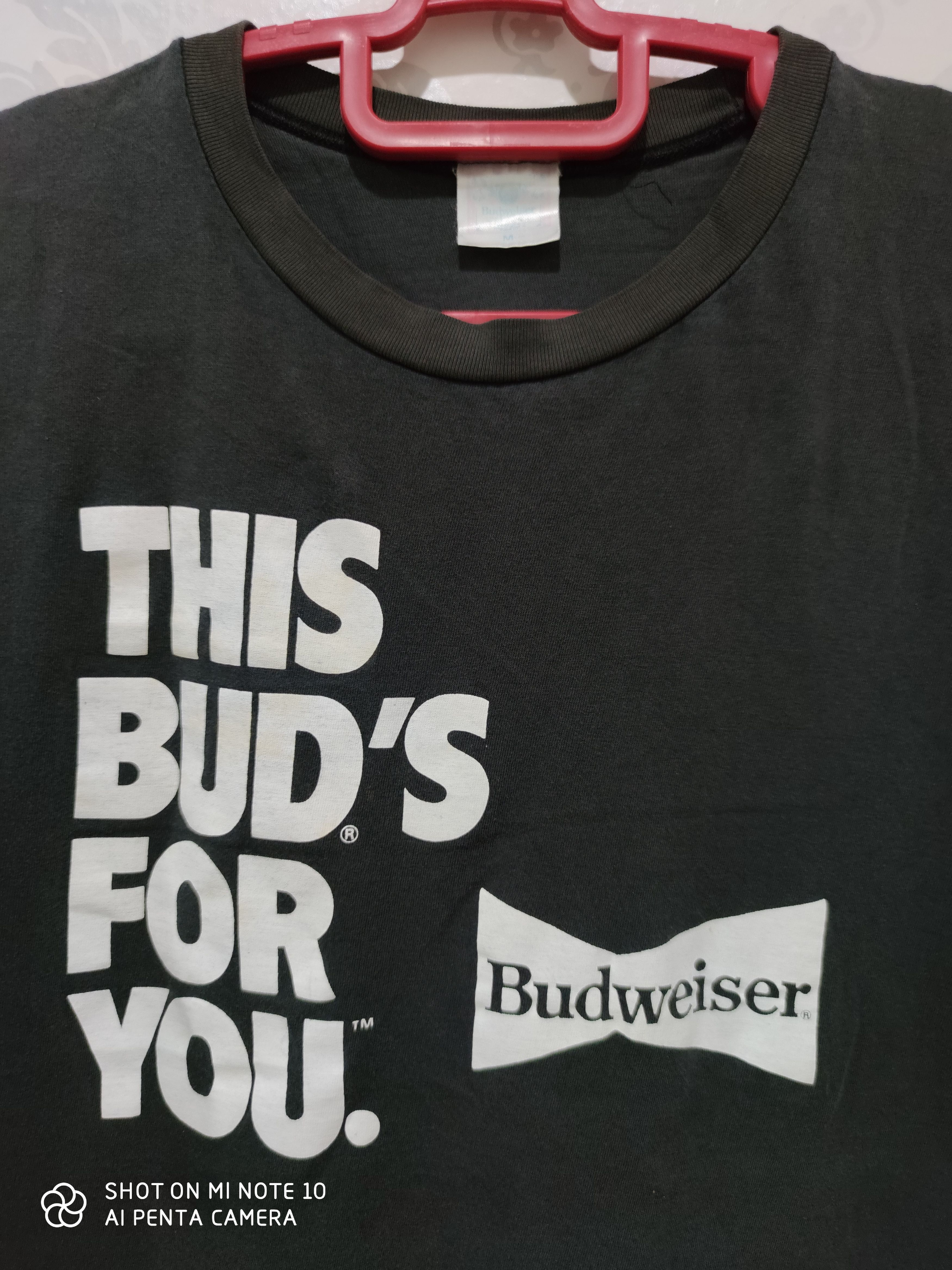 Budweiser × Vintage Vintage Budweiser Single Stitch Shirt Size US M / EU 48-50 / 2 - 3 Thumbnail