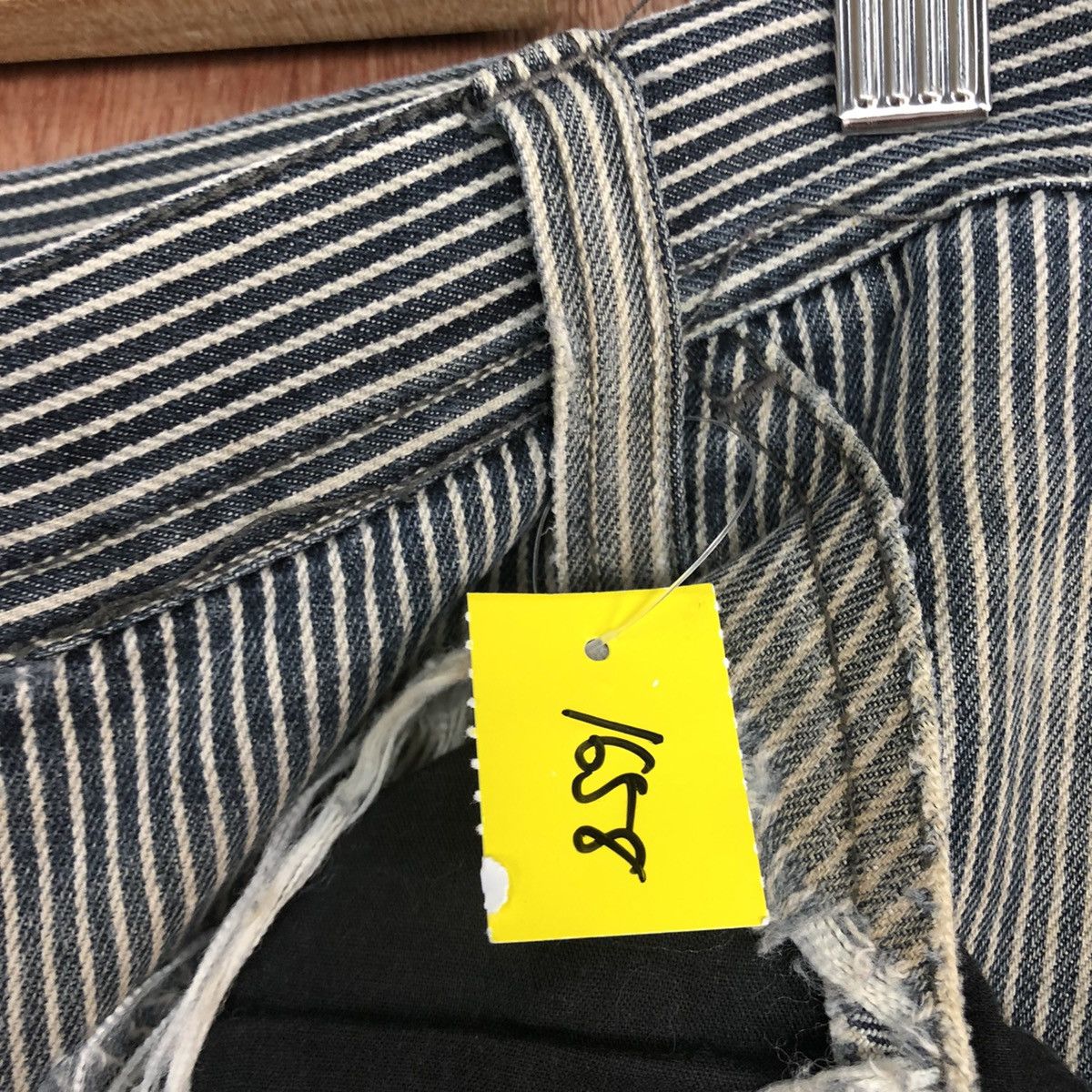 Japanese Brand DLL Evenriver Distressed stripe thrased Cargo Pants #1658 Size US 32 / EU 48 - 9 Thumbnail