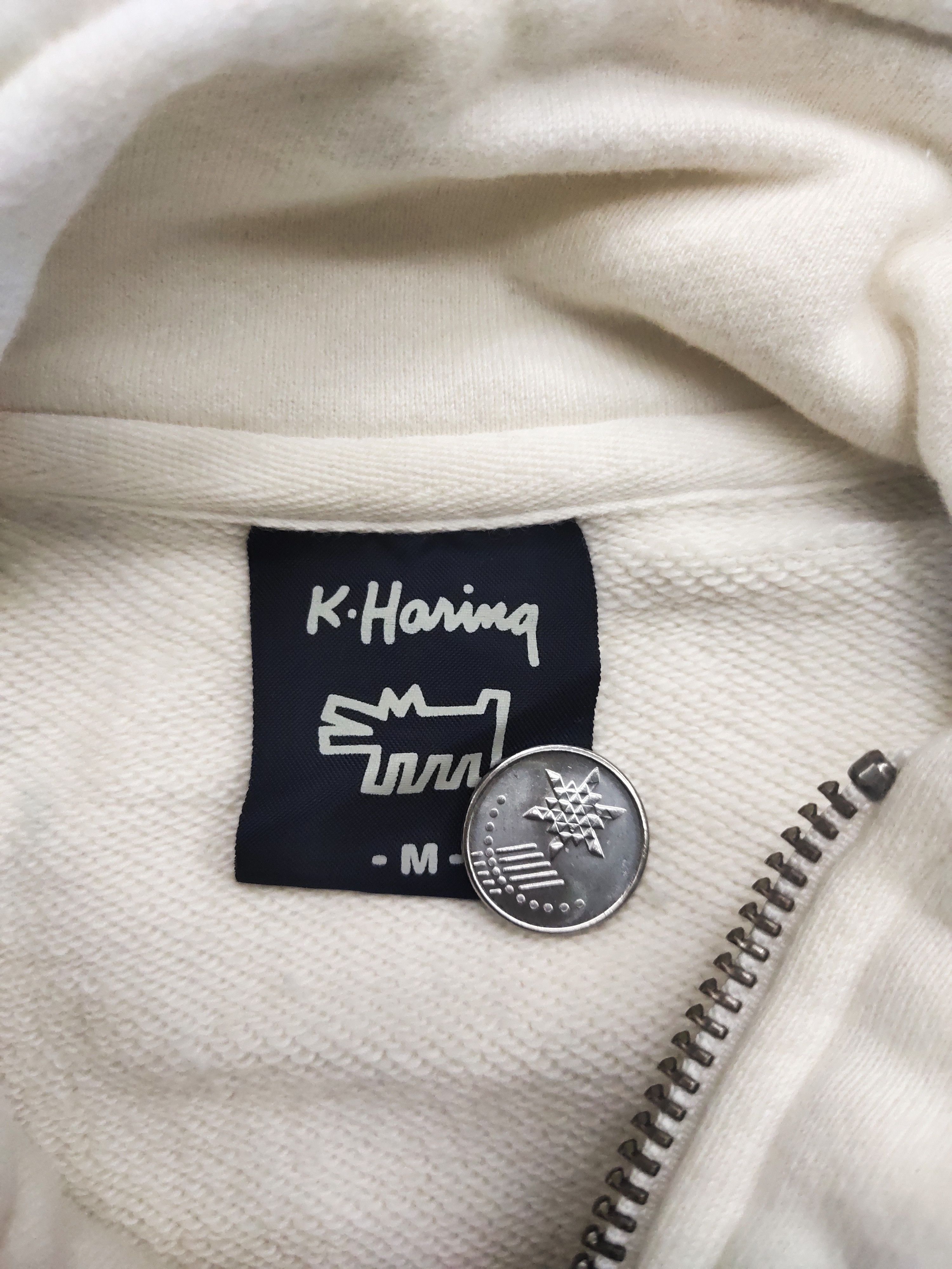 Keith Haring Keith Haring 3 Eyes Smiling Face Zipper Sweatshirt Size US M / EU 48-50 / 2 - 6 Thumbnail