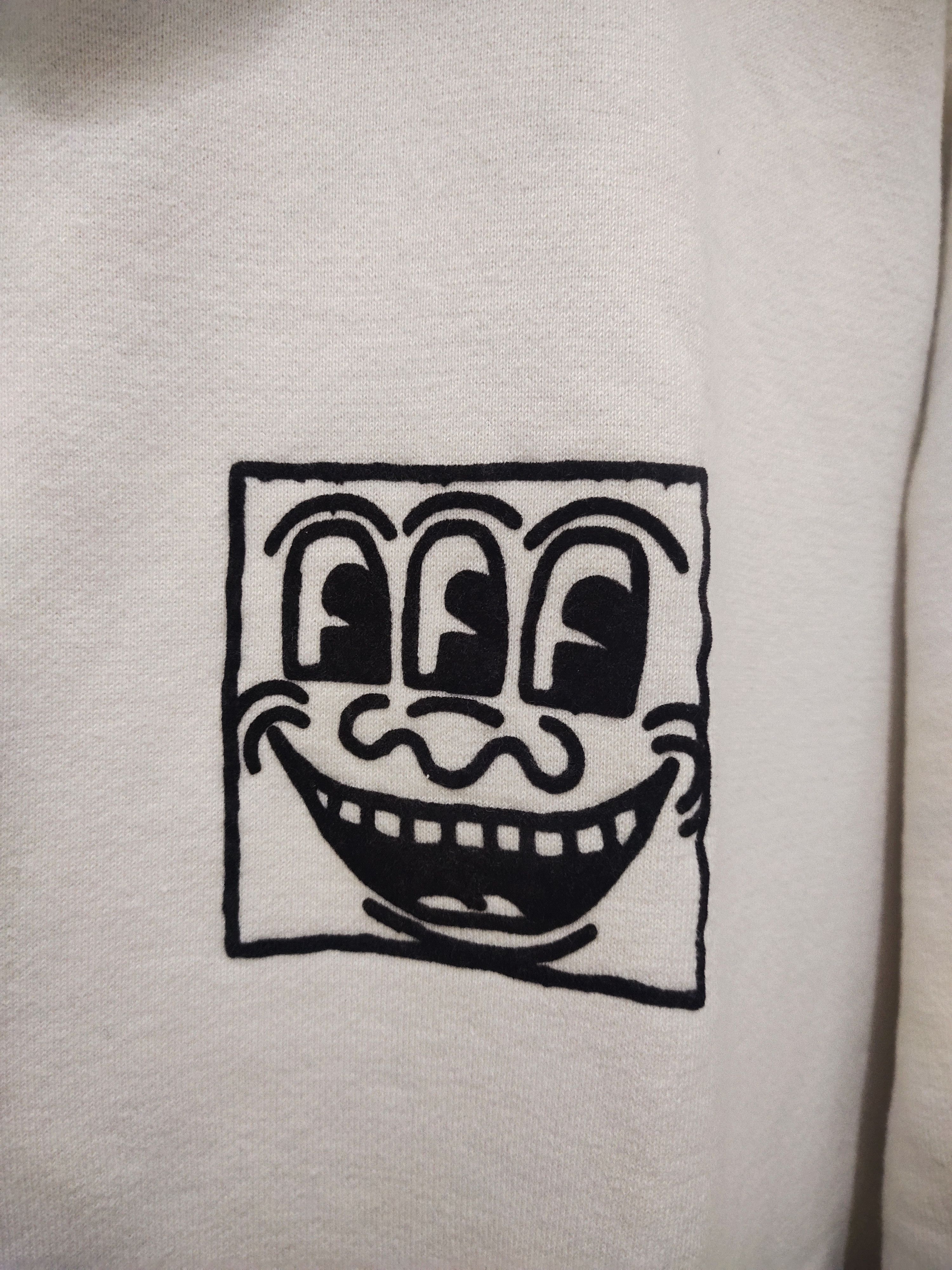 Keith Haring Keith Haring 3 Eyes Smiling Face Zipper Sweatshirt Size US M / EU 48-50 / 2 - 5 Thumbnail
