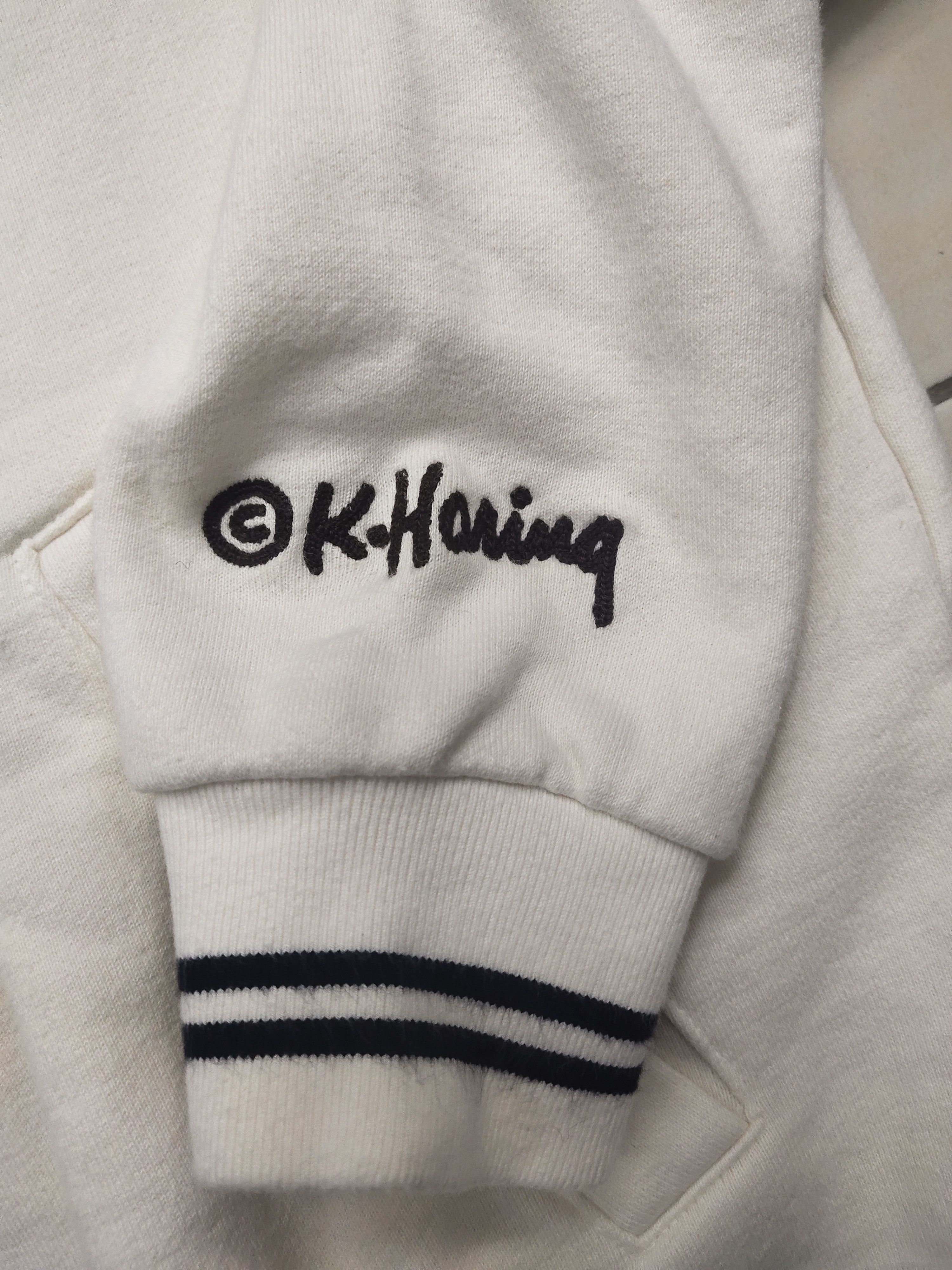 Keith Haring Keith Haring 3 Eyes Smiling Face Zipper Sweatshirt Size US M / EU 48-50 / 2 - 4 Thumbnail