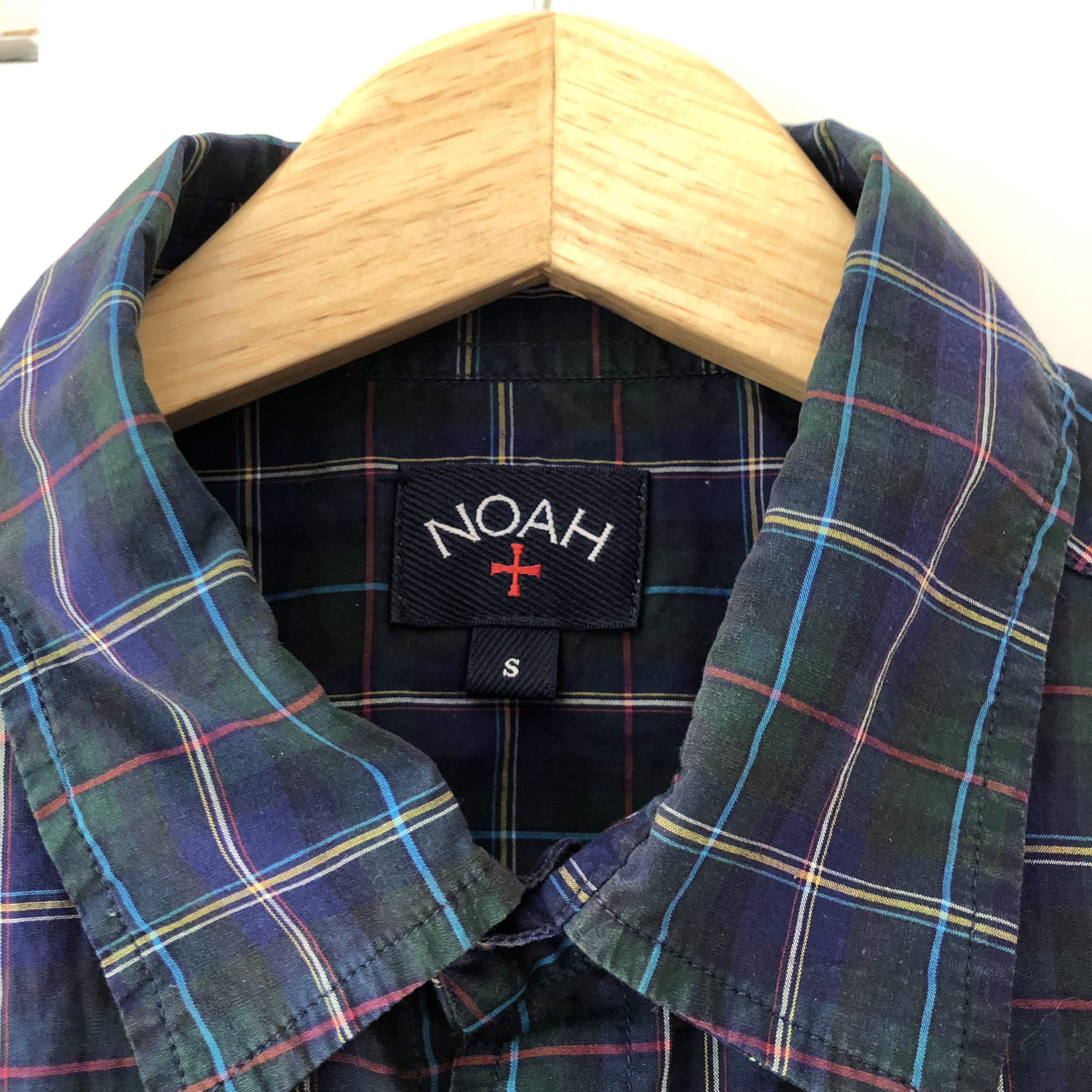 Noah Noah Plaid Button Up Shirt | Grailed 