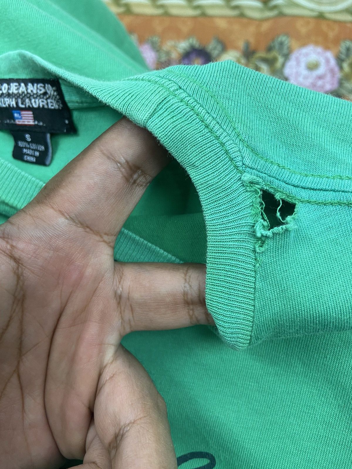 Polo Ralph Lauren × Vintage RL Polo Ralph Lauren Tee Polo RL Tee Size US S / EU 44-46 / 1 - 12 Thumbnail