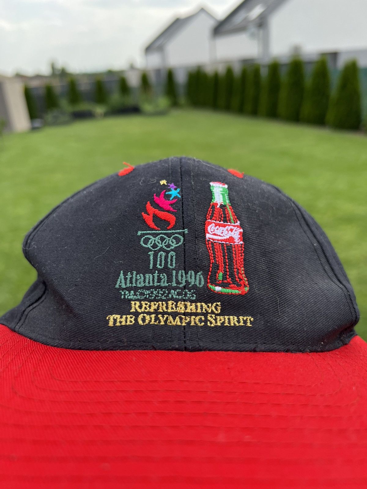 Coca Cola × USA Olympics × Vintage Vintage 1996 Atlanta Olympics McDonald’s Hat Size ONE SIZE - 3 Thumbnail