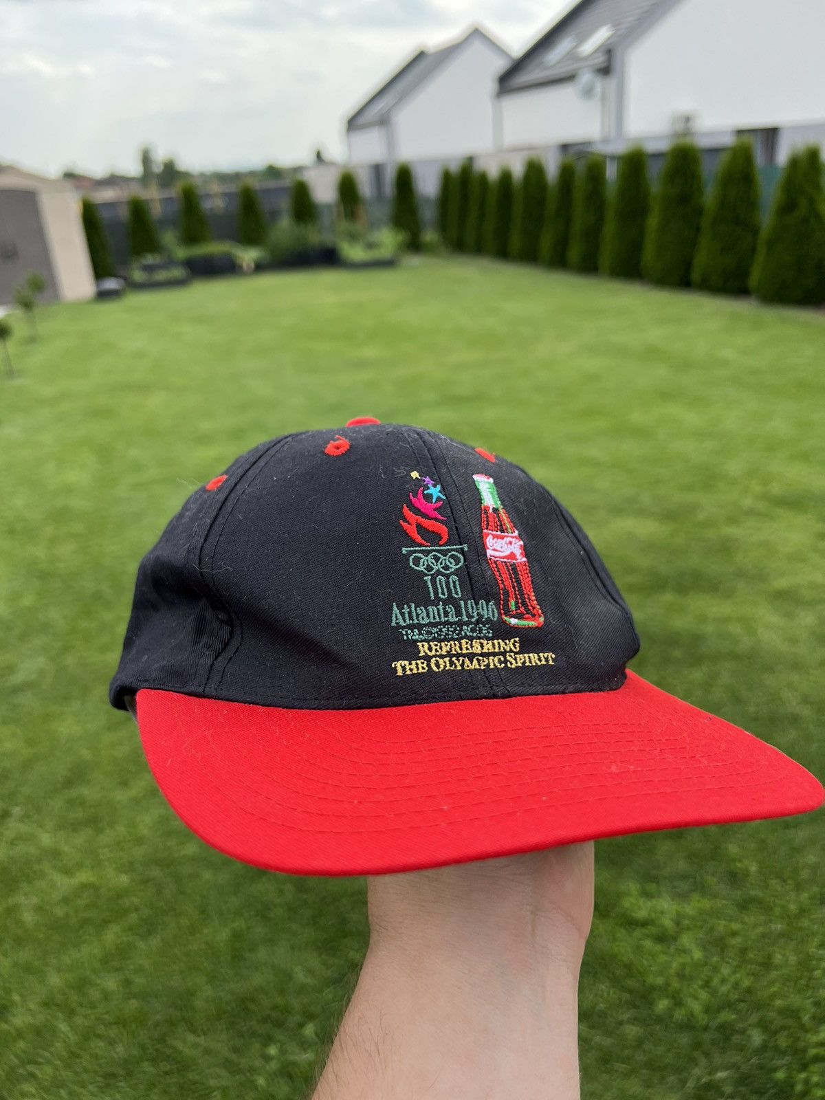 Coca Cola × USA Olympics × Vintage Vintage 1996 Atlanta Olympics McDonald’s Hat Size ONE SIZE - 2 Thumbnail