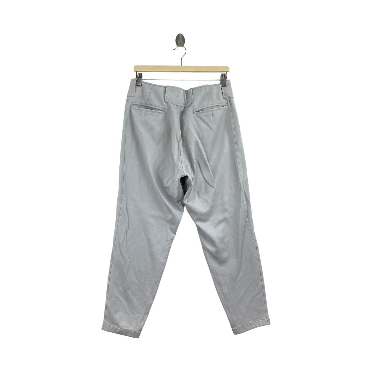 Nike Vintage NIKE Plain Slim Cut Grey Casual Trousers Pant Size US 32 / EU 48 - 3 Thumbnail