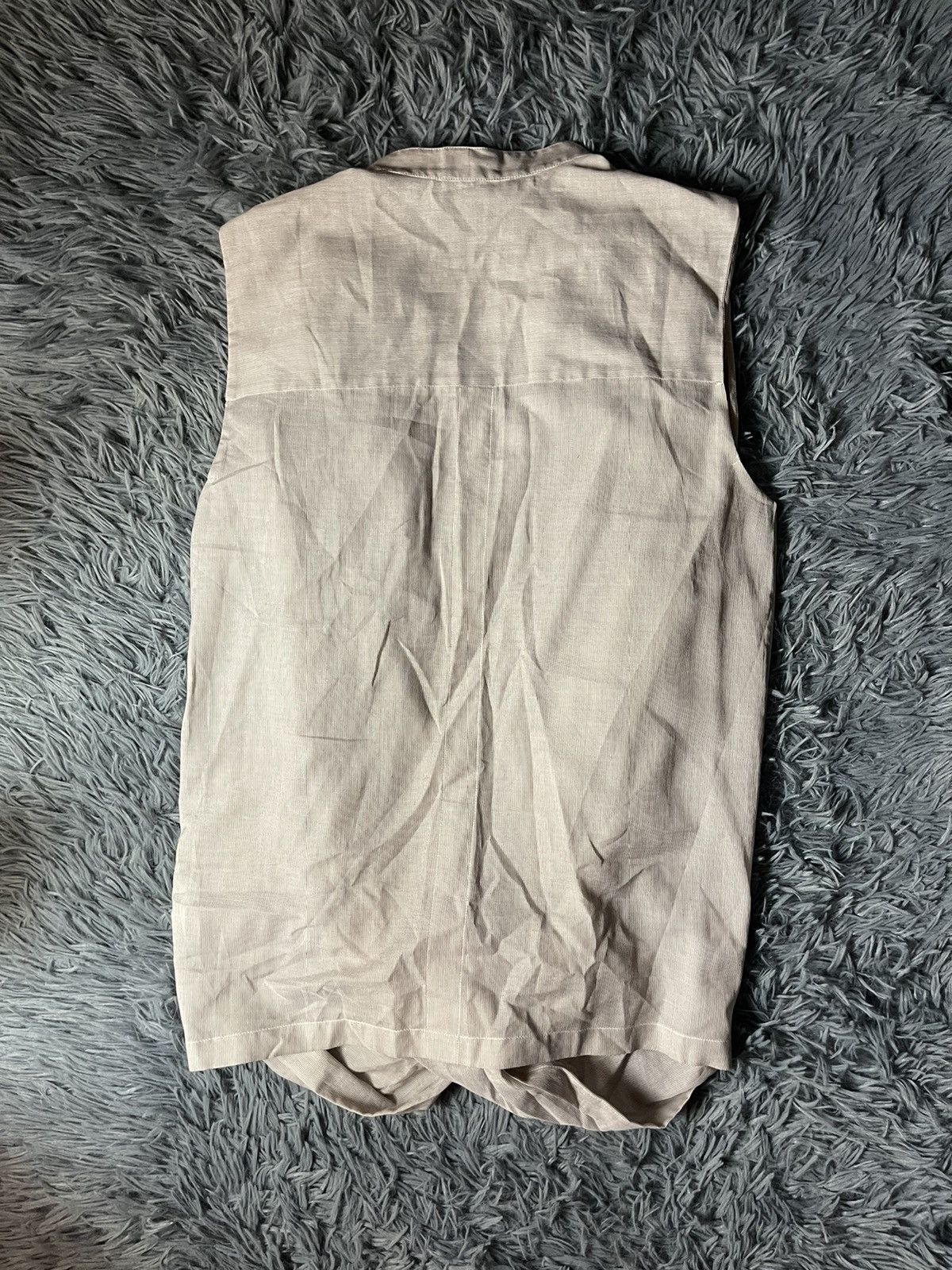 Brunello Cucinelli × Vintage Brunello Cucinelli minimalist striped shirt Size L / US 10 / IT 46 - 7 Thumbnail