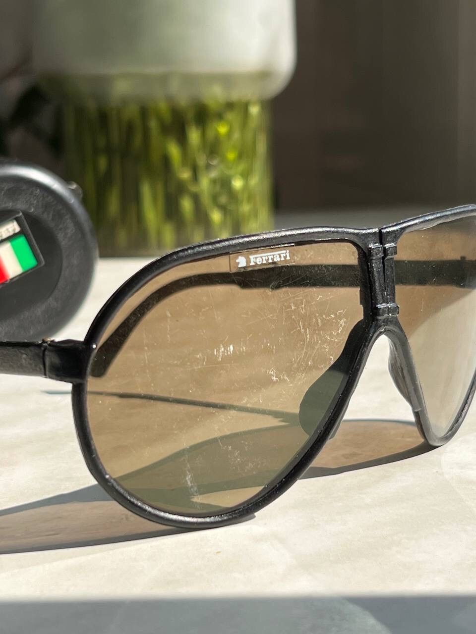 Ferrari × Vintage Rare Retro Racing Ferrari Transformer vintage sunglasses 80s Size ONE SIZE - 7 Thumbnail