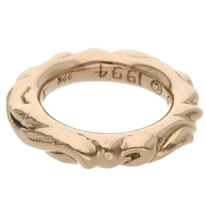 Chrome Hearts Chrome Hearts Gold Scroll Ring Size ONE SIZE - 2 Thumbnail