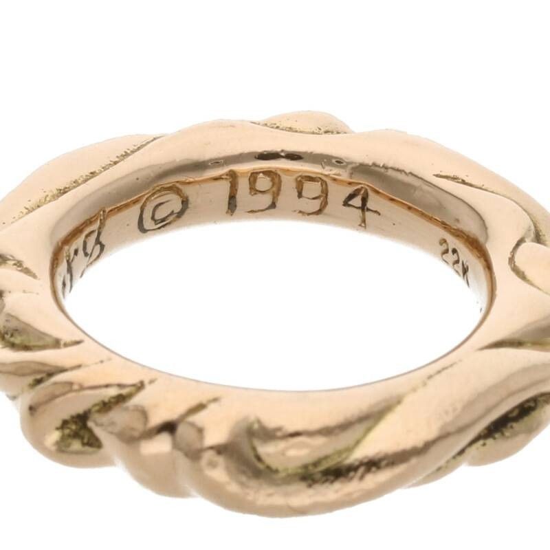 Chrome Hearts Chrome Hearts Gold Scroll Ring Size ONE SIZE - 4 Thumbnail