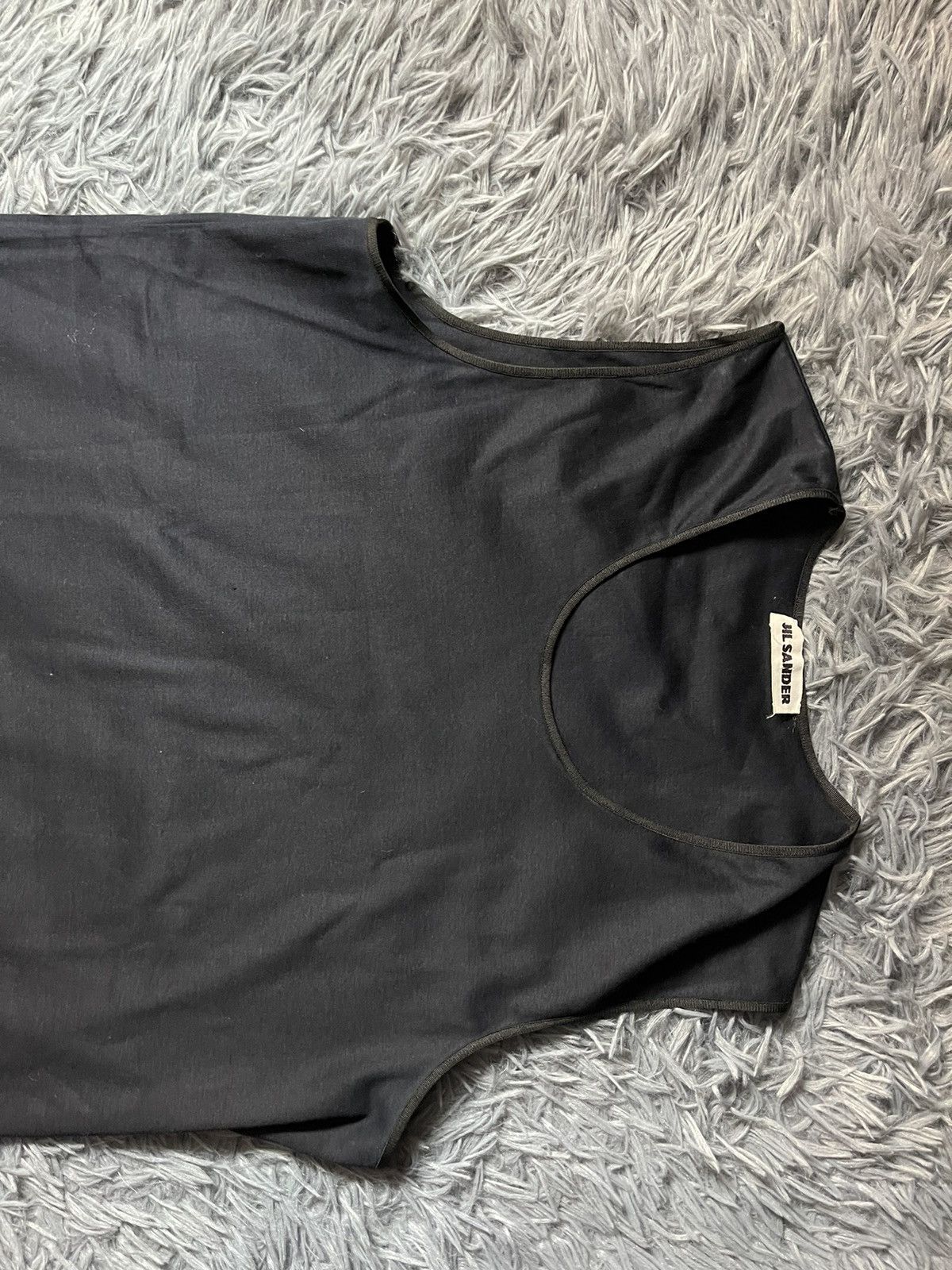 Jil Sander Jil Sander avant garde minimalist tank top Size XL / US 12-14 / IT 48-50 - 3 Thumbnail