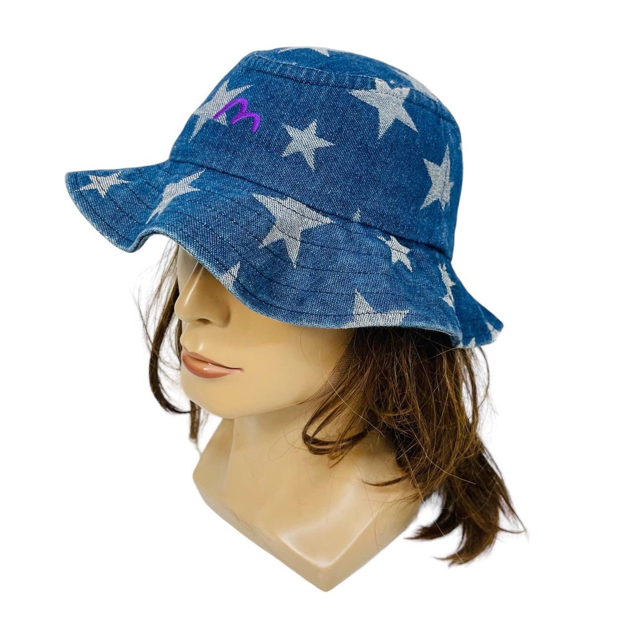 Evisu × Vintage EVISU BUCKET HAT Size ONE SIZE - 1 Thumbnail