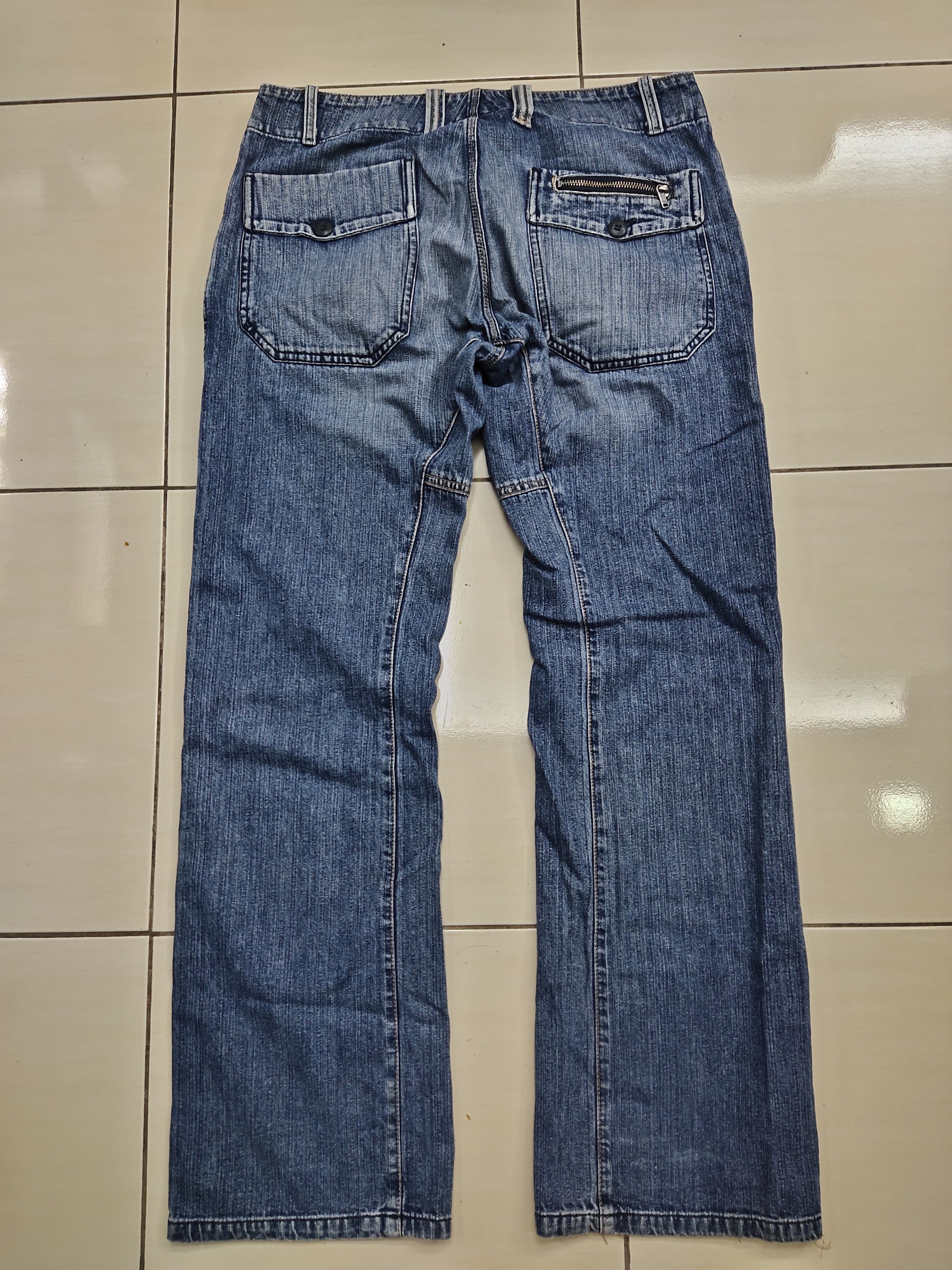 Diesel Authentic Diesel Multi Pockets Flare / boot cut Jeans Size US 32 / EU 48 - 3 Thumbnail