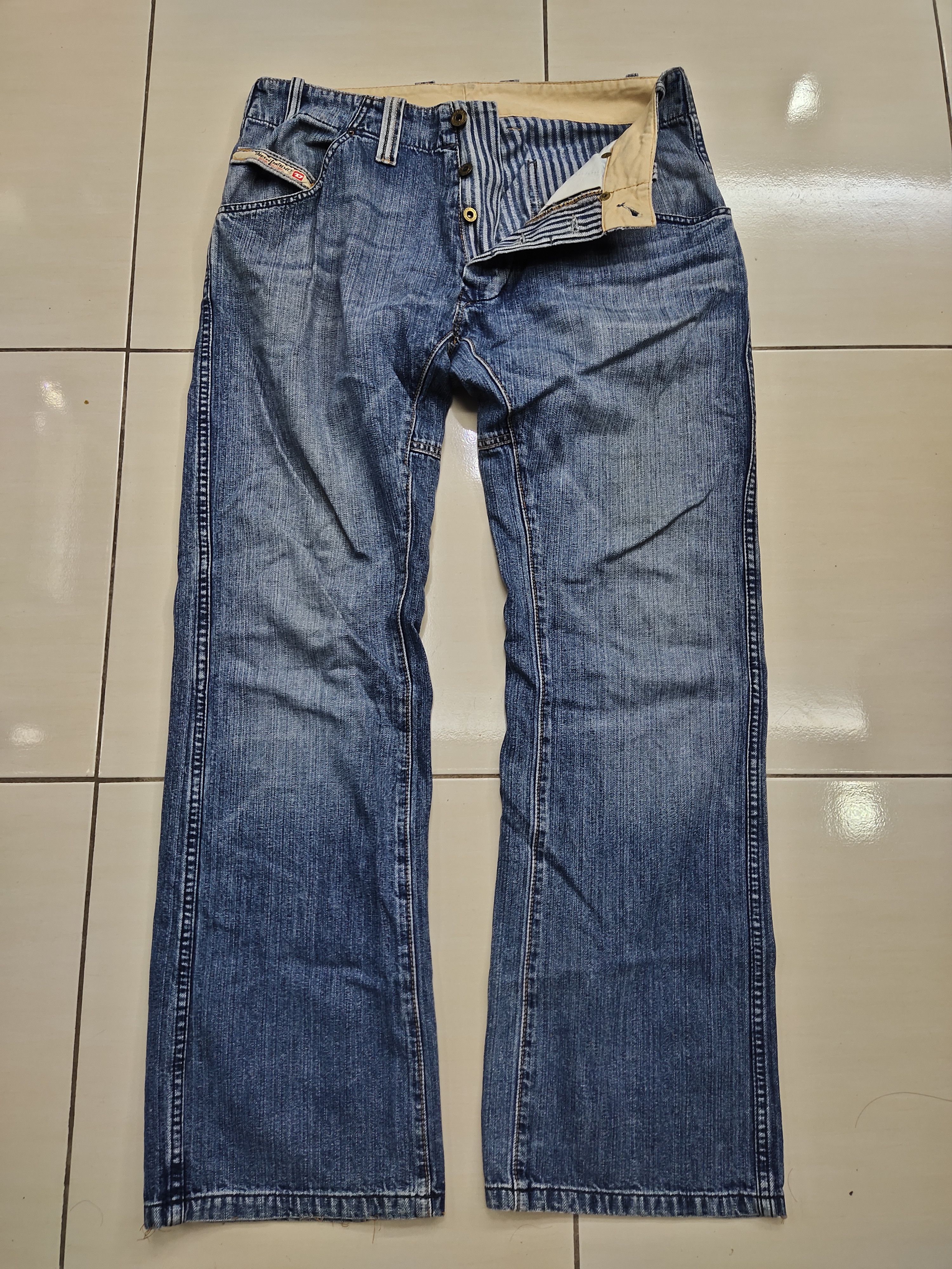 Diesel Authentic Diesel Multi Pockets Flare / boot cut Jeans Size US 32 / EU 48 - 4 Thumbnail
