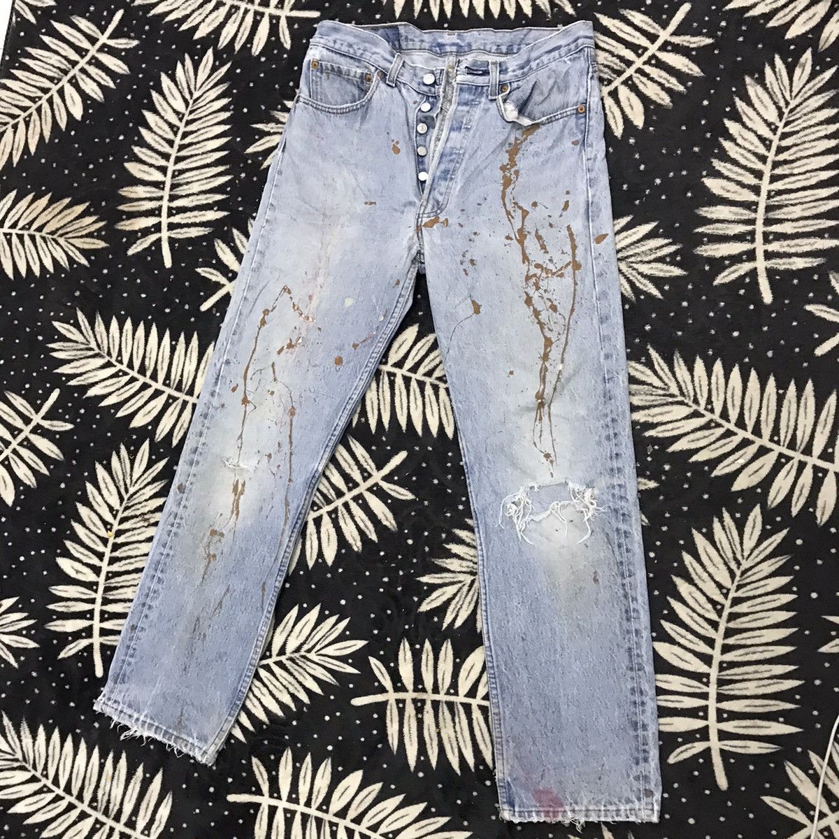 Levi's Vintage Clothing 💥Vintage Levi’s Painter Distressed Kurt Cobain Size US 32 / EU 48 - 2 Thumbnail