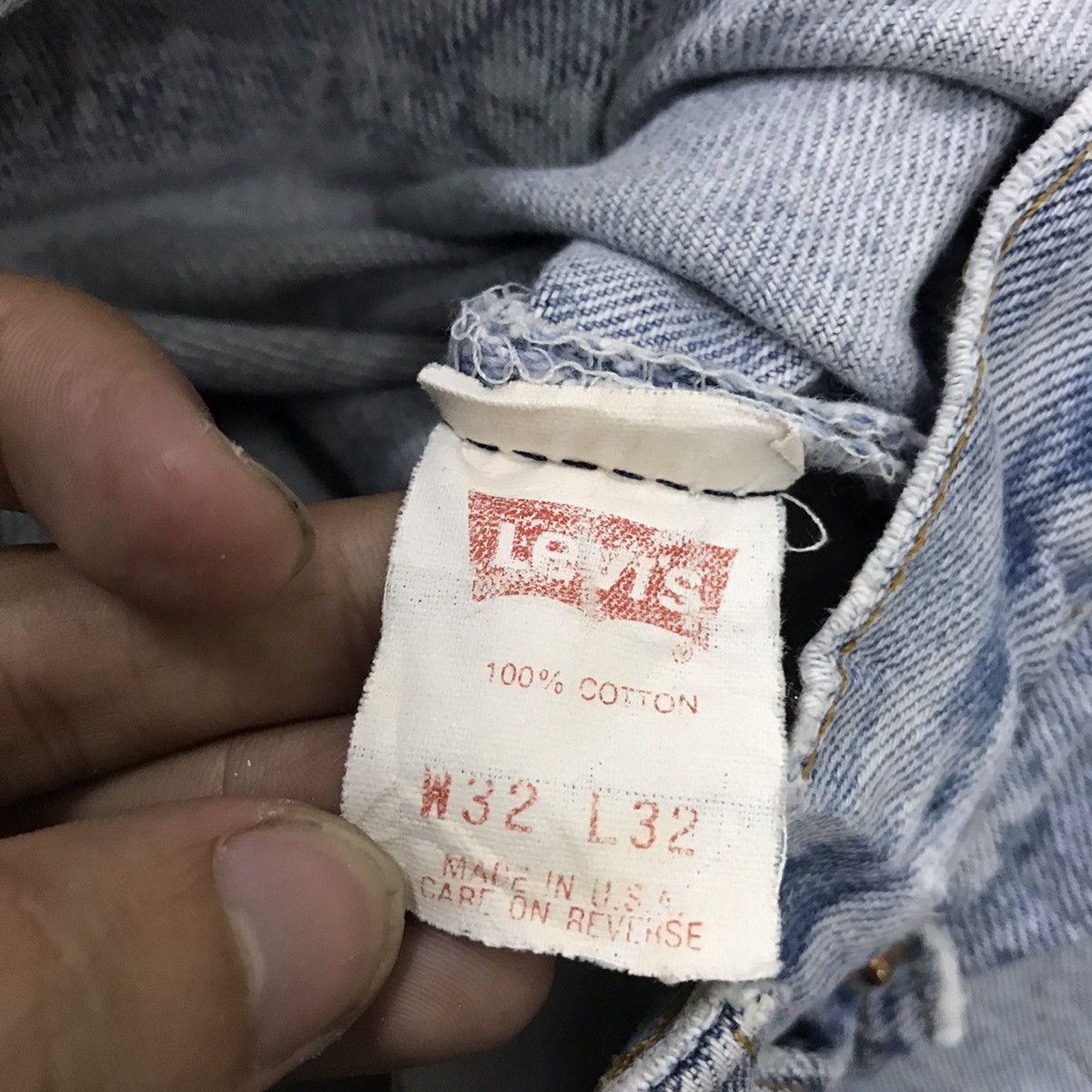 Levi's Vintage Clothing 💥Vintage Levi’s Painter Distressed Kurt Cobain Size US 32 / EU 48 - 6 Thumbnail