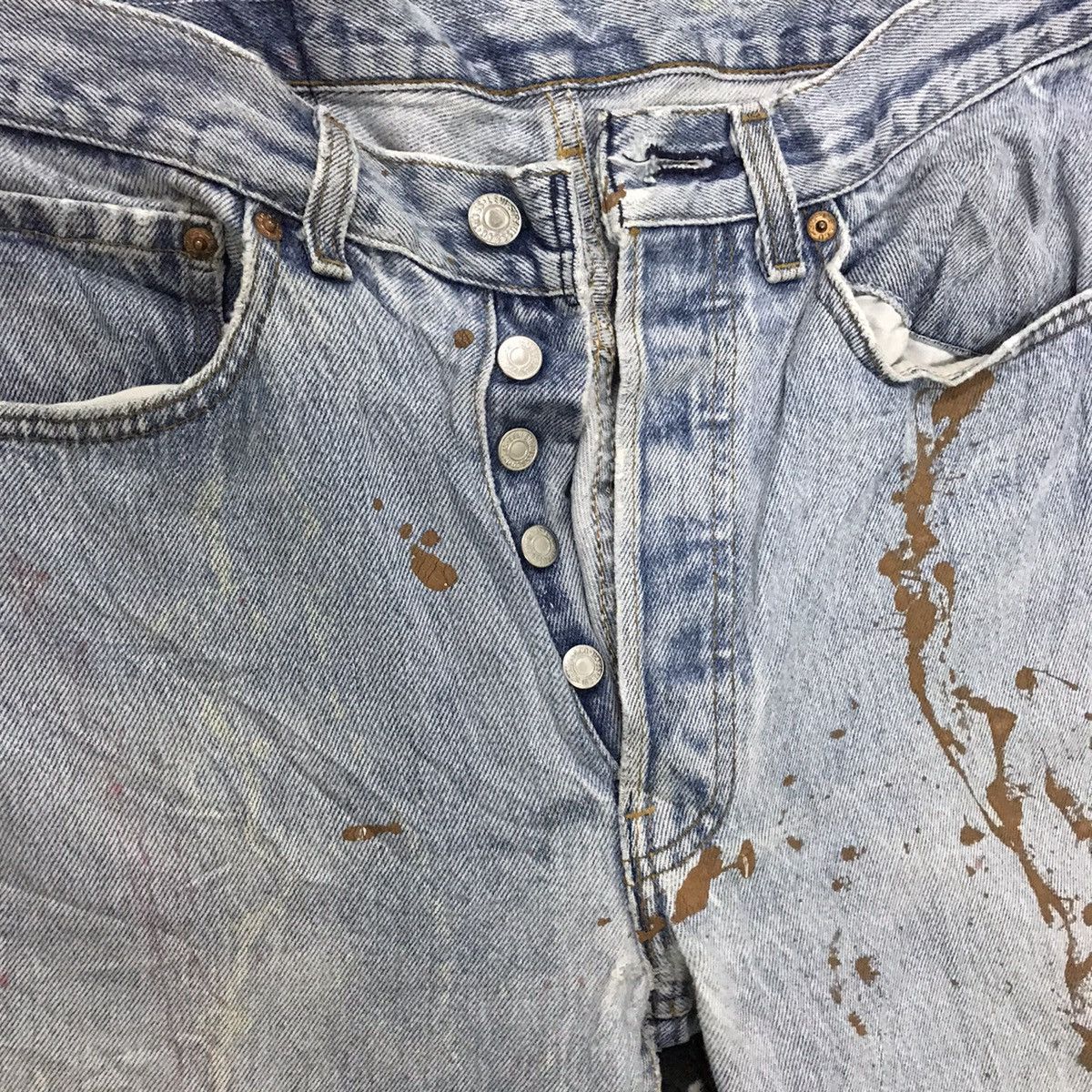 Levi's Vintage Clothing 💥Vintage Levi’s Painter Distressed Kurt Cobain Size US 32 / EU 48 - 5 Thumbnail