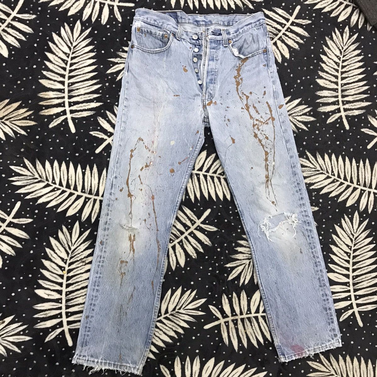 Levi's Vintage Clothing 💥Vintage Levi’s Painter Distressed Kurt Cobain Size US 32 / EU 48 - 3 Thumbnail