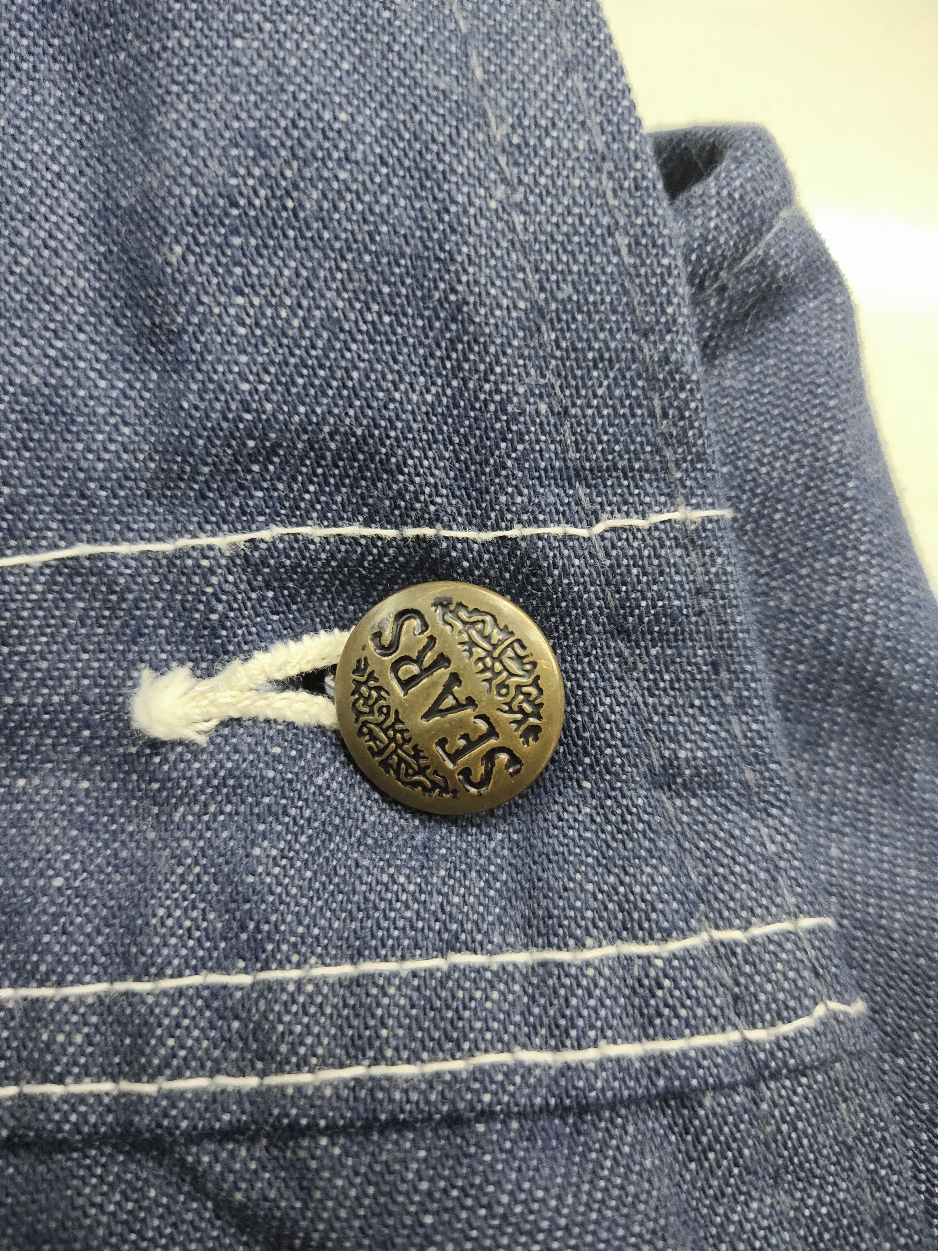 Sears 70s 80s Sears Union Made Denim Overalls USA Workwear Size US 38 / EU 54 - 11 Thumbnail