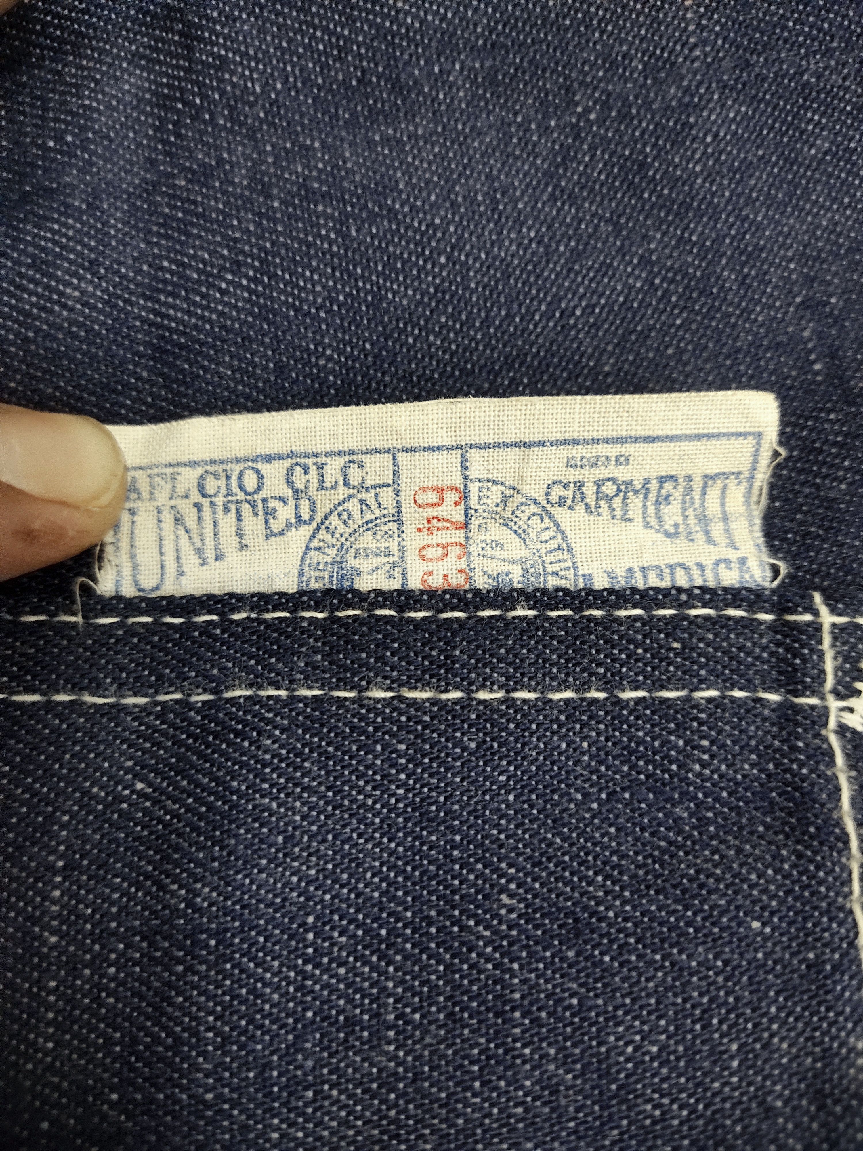 Sears 70s 80s Sears Union Made Denim Overalls USA Workwear Size US 38 / EU 54 - 10 Thumbnail