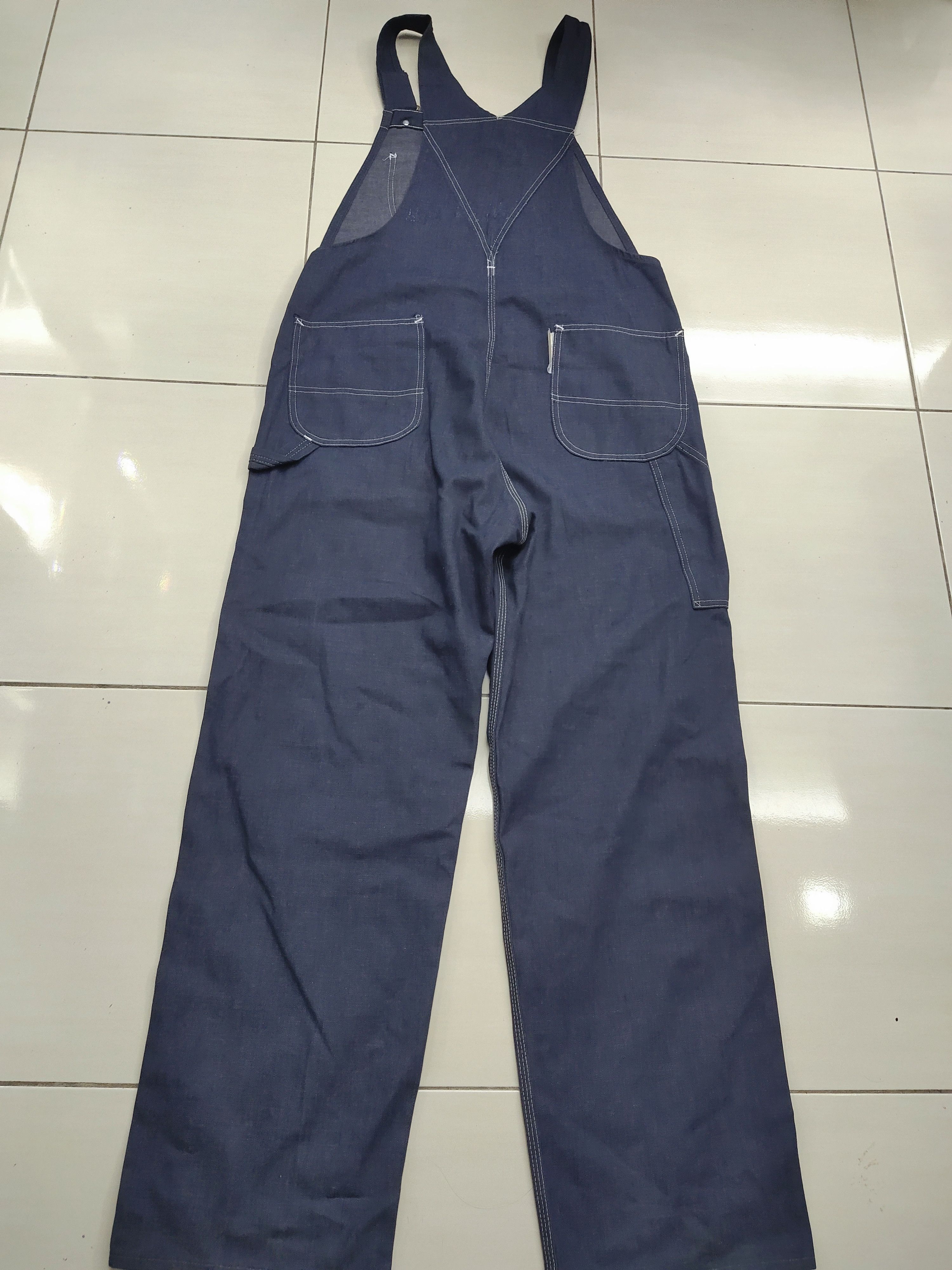 Sears 70s 80s Sears Union Made Denim Overalls USA Workwear Size US 38 / EU 54 - 4 Thumbnail