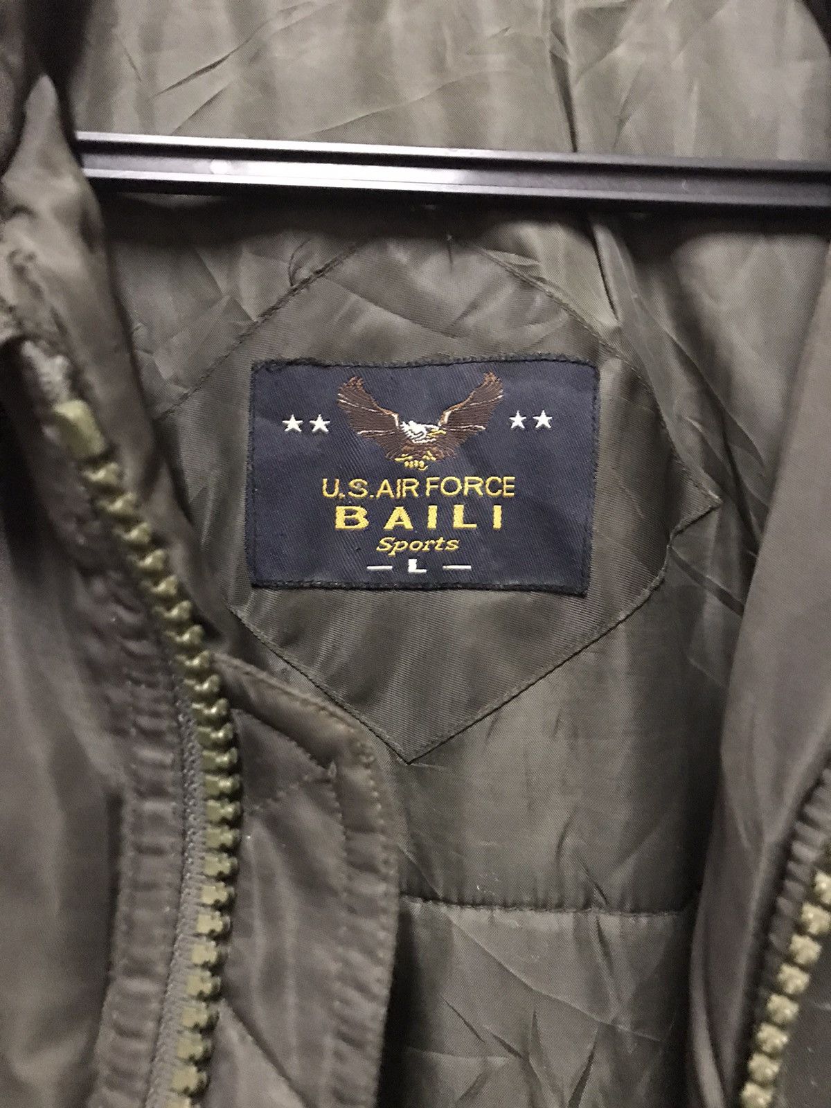 Vintage Vintage bomber jacket of Us Air Force Size US L / EU 52-54 / 3 - 3 Thumbnail