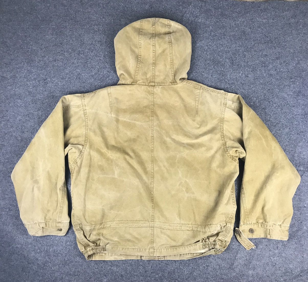 Karl Helmut × Vintage 🔥Vintage Karl Helmut Rare bomber jacket with hoodie🔥 Size US XXL / EU 58 / 5 - 2 Thumbnail