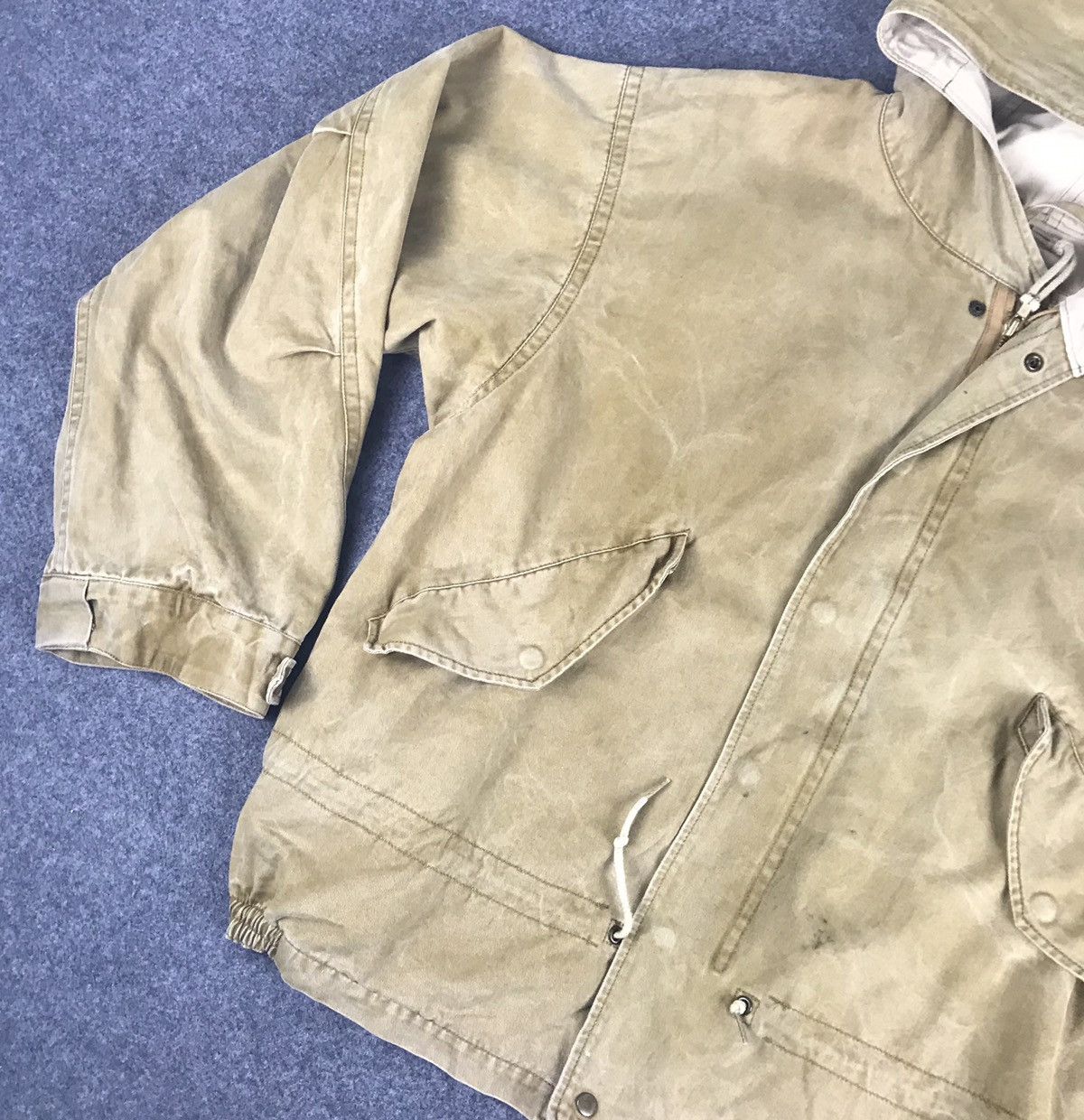 Karl Helmut × Vintage 🔥Vintage Karl Helmut Rare bomber jacket with hoodie🔥 Size US XXL / EU 58 / 5 - 7 Thumbnail