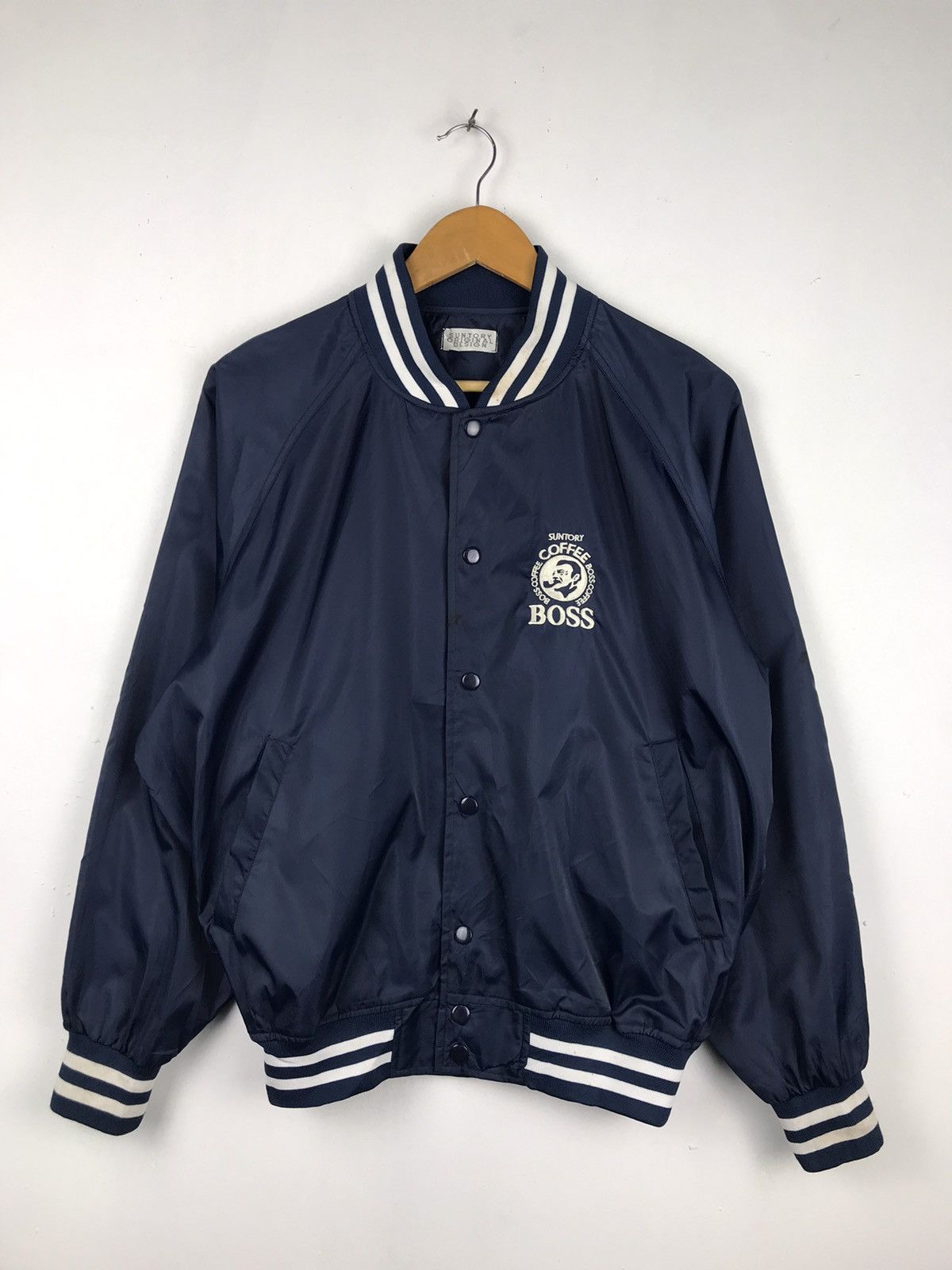 Japanese Brand × Vintage Vintage Very Rare Suntory Coffee Bean bomber jacket Size US L / EU 52-54 / 3 - 1 Thumbnail