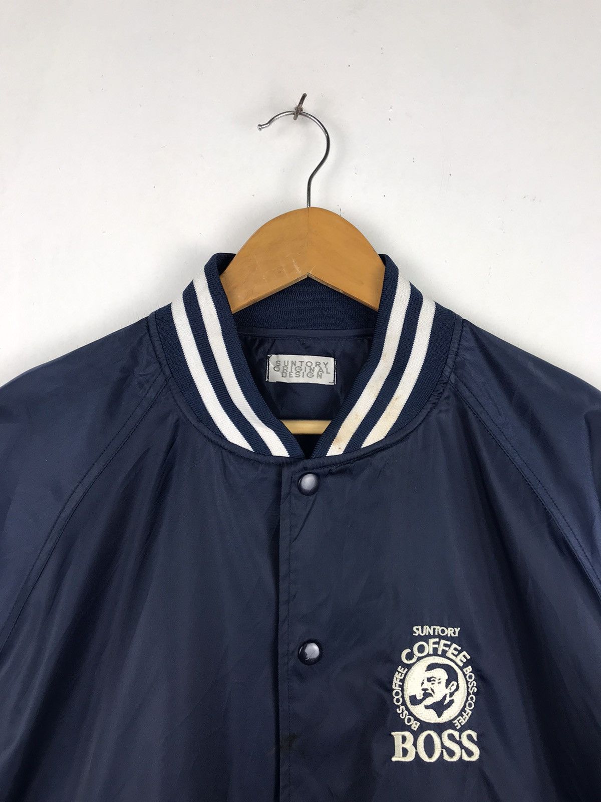 Japanese Brand × Vintage Vintage Very Rare Suntory Coffee Bean bomber jacket Size US L / EU 52-54 / 3 - 3 Thumbnail