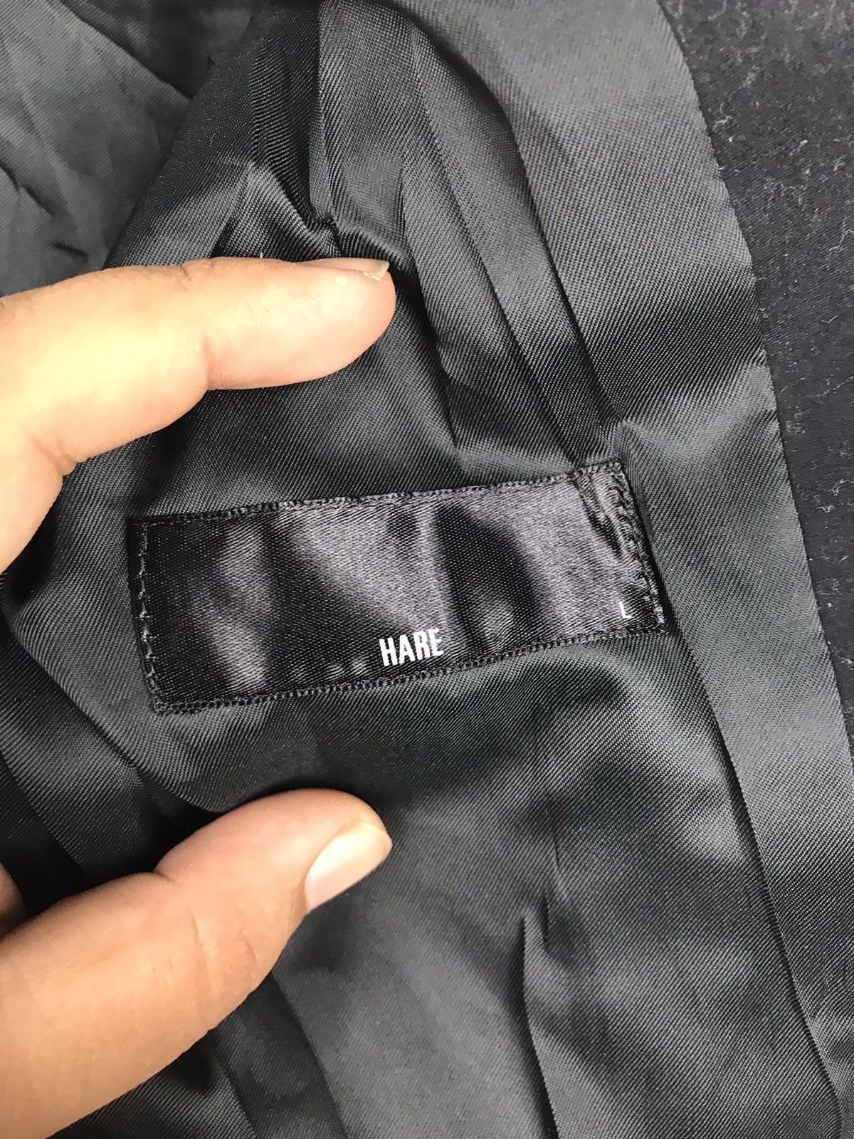 HARE × Japanese Brand × Vintage Hare Full zipper bomber jacket Size US L / EU 52-54 / 3 - 4 Thumbnail