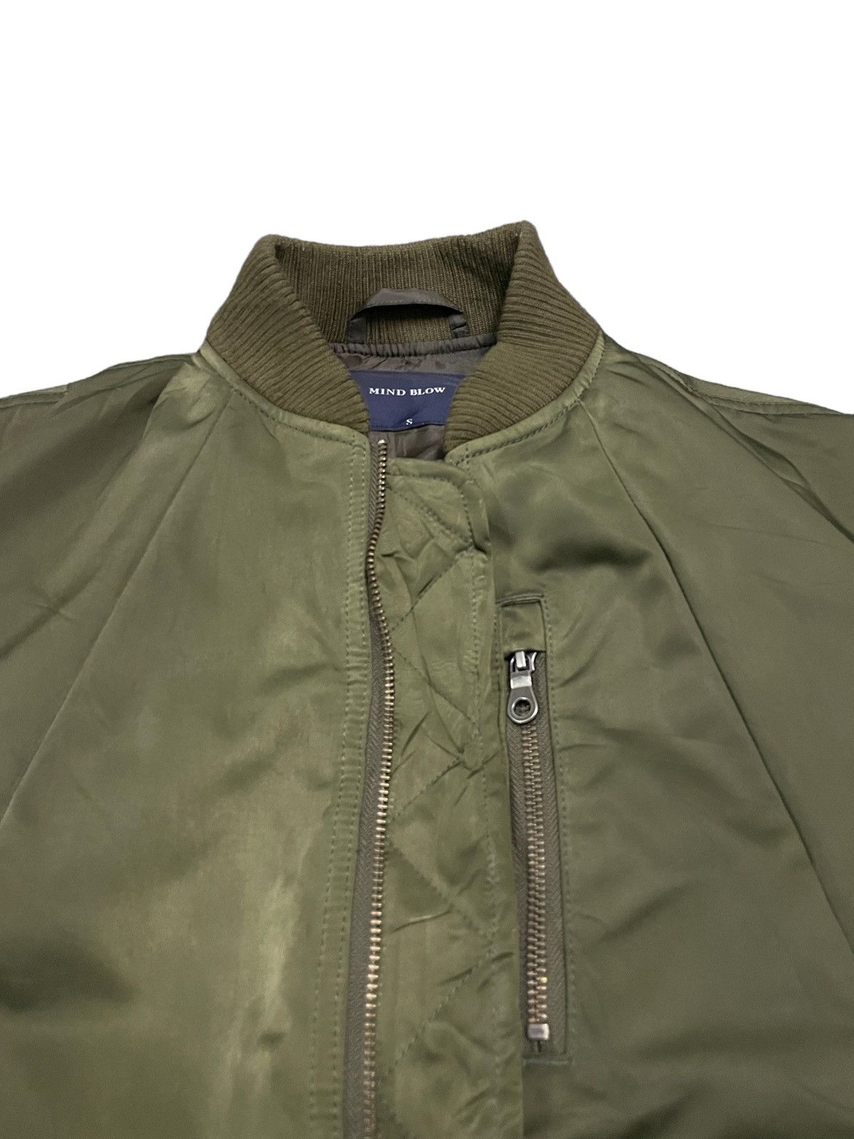 Japanese Brand Japanese Brand Mind Blow Baggy Style Bomber Jacket Size US S / EU 44-46 / 1 - 10 Thumbnail