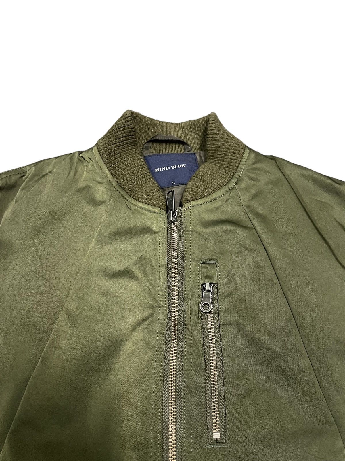 Japanese Brand Japanese Brand Mind Blow Baggy Style Bomber Jacket Size US S / EU 44-46 / 1 - 3 Thumbnail
